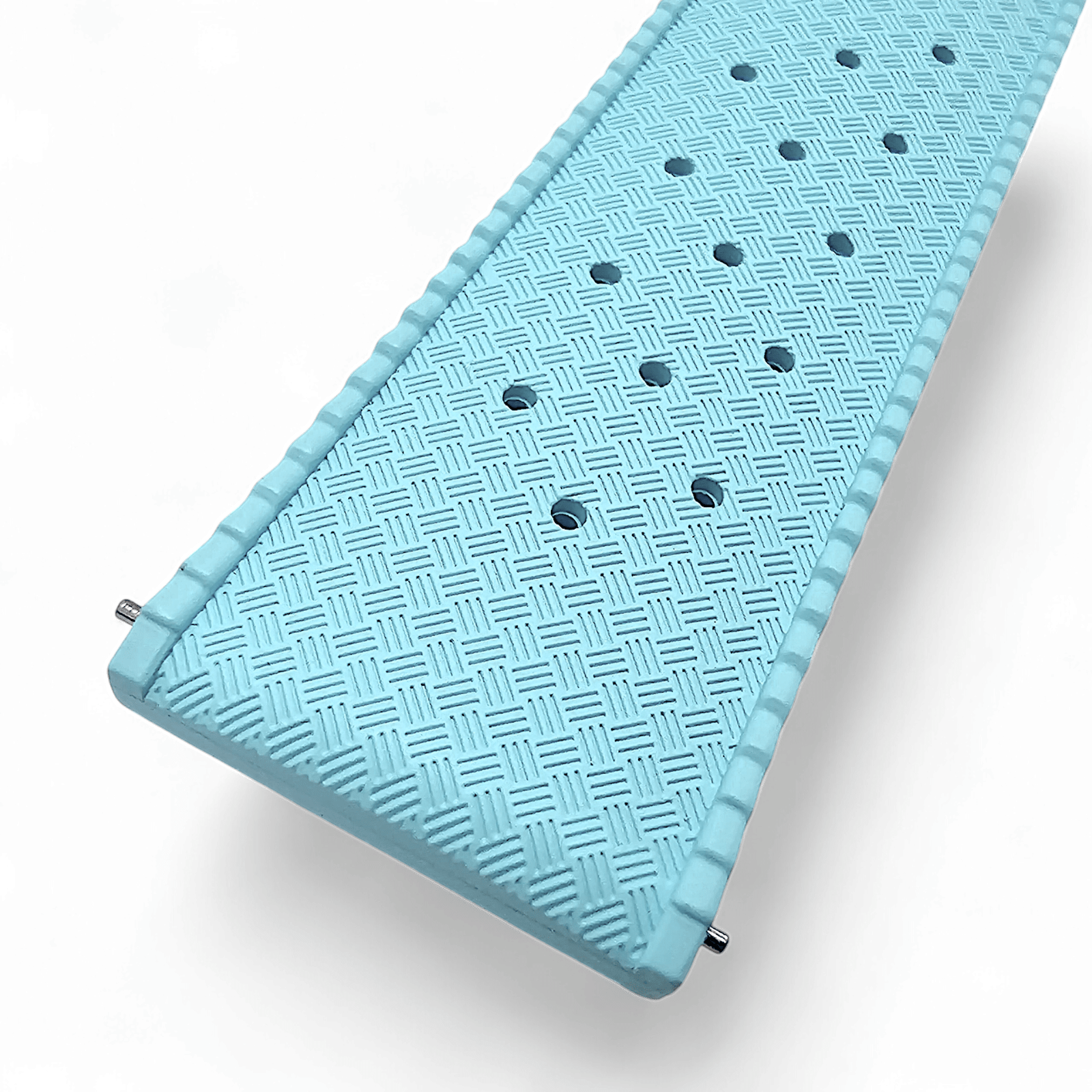 FKM Rubber Tropical Divers High Quality Watch Strap Band 20mm 22mm Tiffany Blue - Wrist Envy