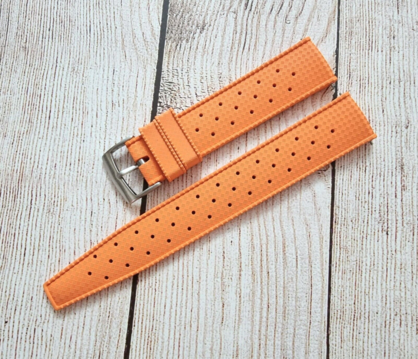 FKM Rubber Watch Strap Divers 18mm - Wrist Envy