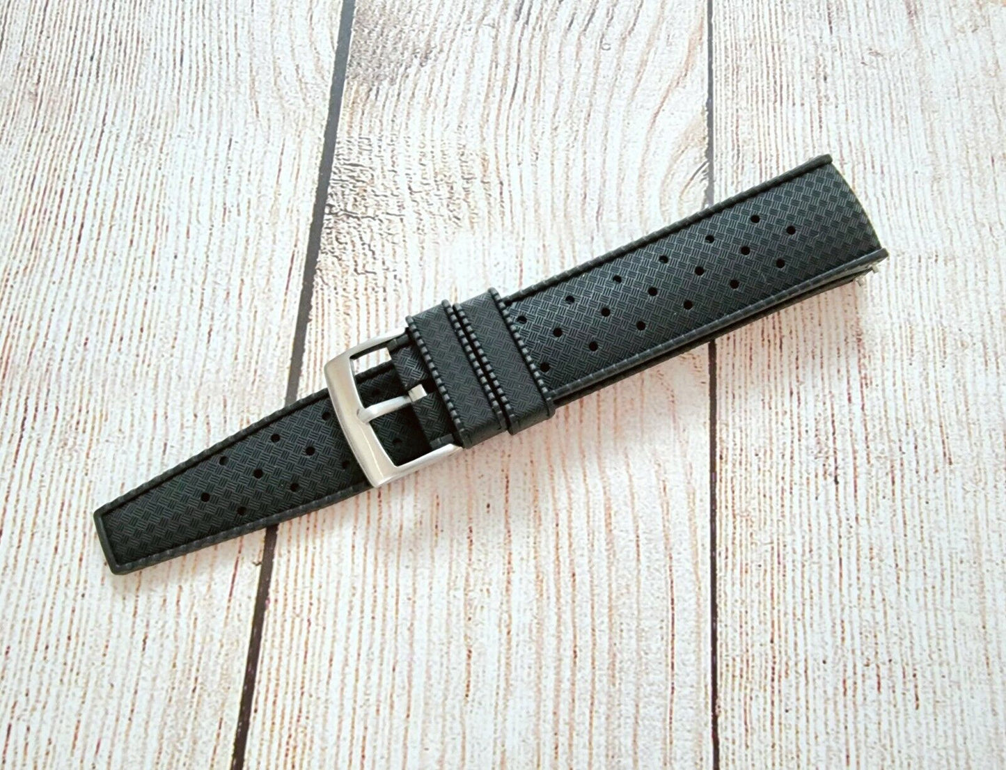 FKM Rubber Watch Strap Divers 18mm - Wrist Envy