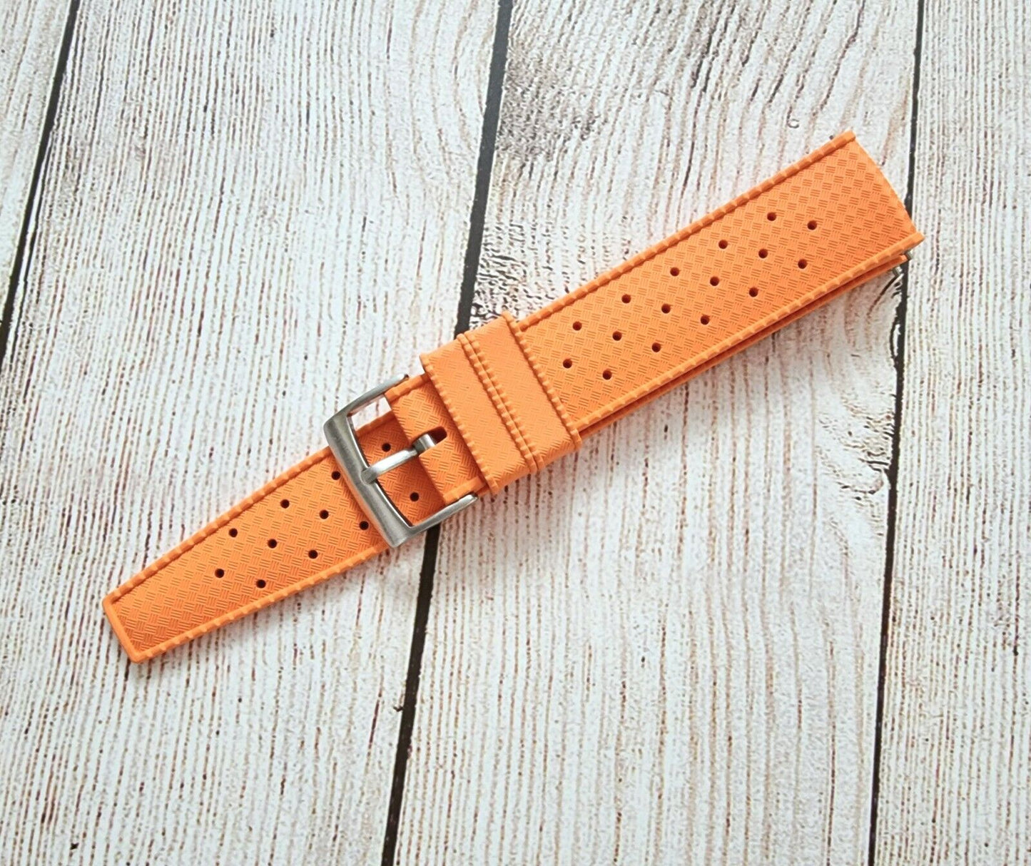 FKM Rubber Watch Strap Divers 18mm - Wrist Envy