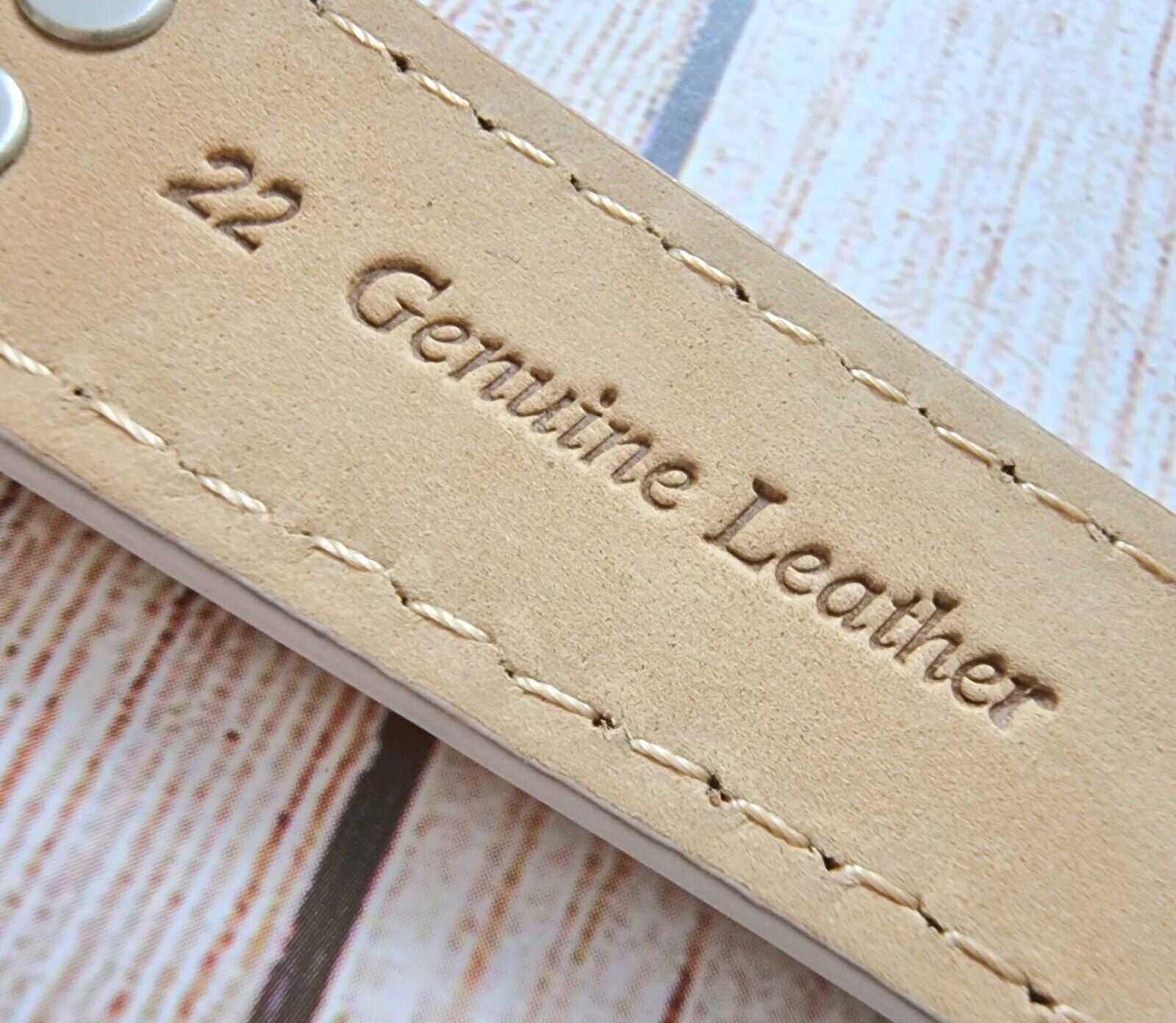 Flieger Watch Strap Rivet Stud Pilot Premium Leather Band 18mm 20mm 22mm 24mm - Wrist Envy