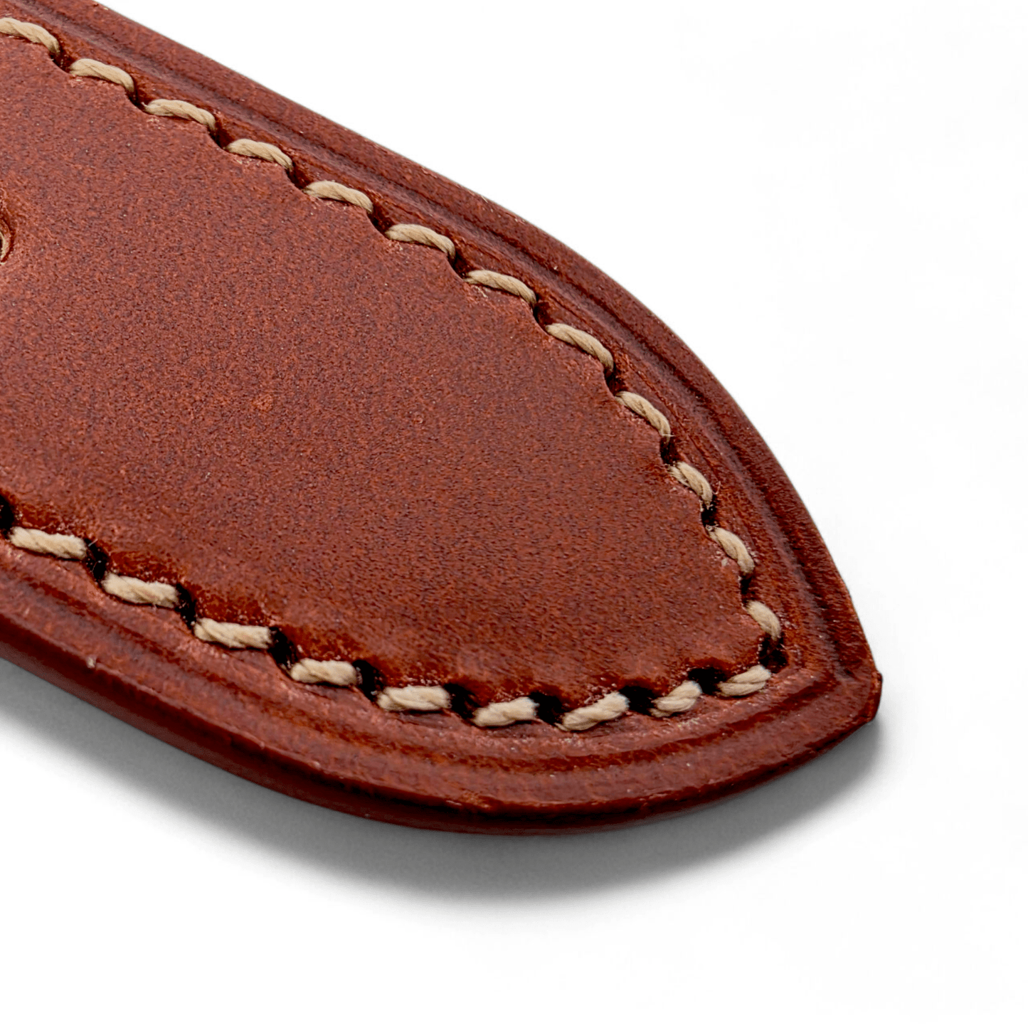 Genuine Full Grain Leather British Bridle Watch Strap 20mm 22mm - Wrist Envy