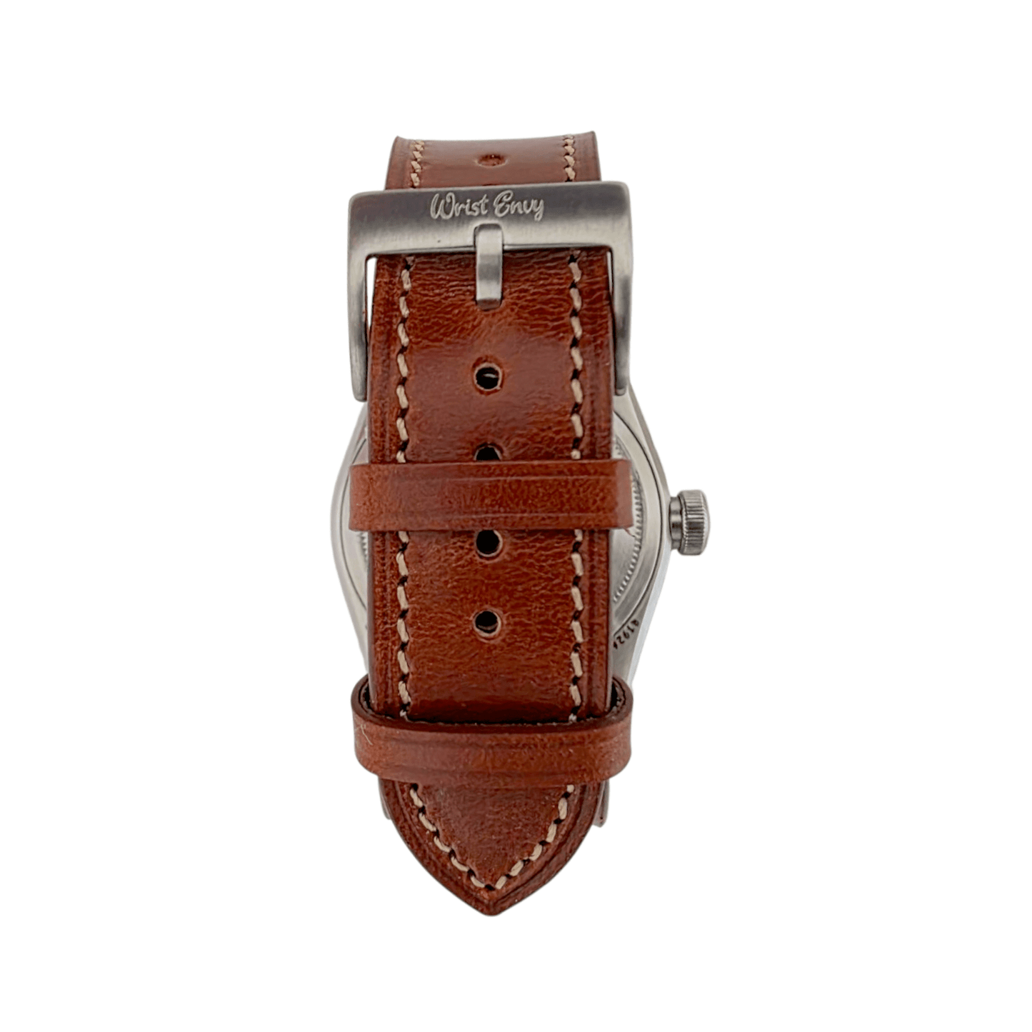 Genuine Full Grain Leather British Bridle Watch Strap 20mm 22mm - Wrist Envy