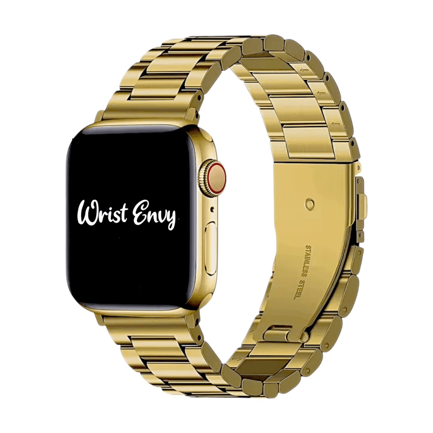 Gold Classic Oyster bracelet for Apple Watch Strap Band - Wrist Envy