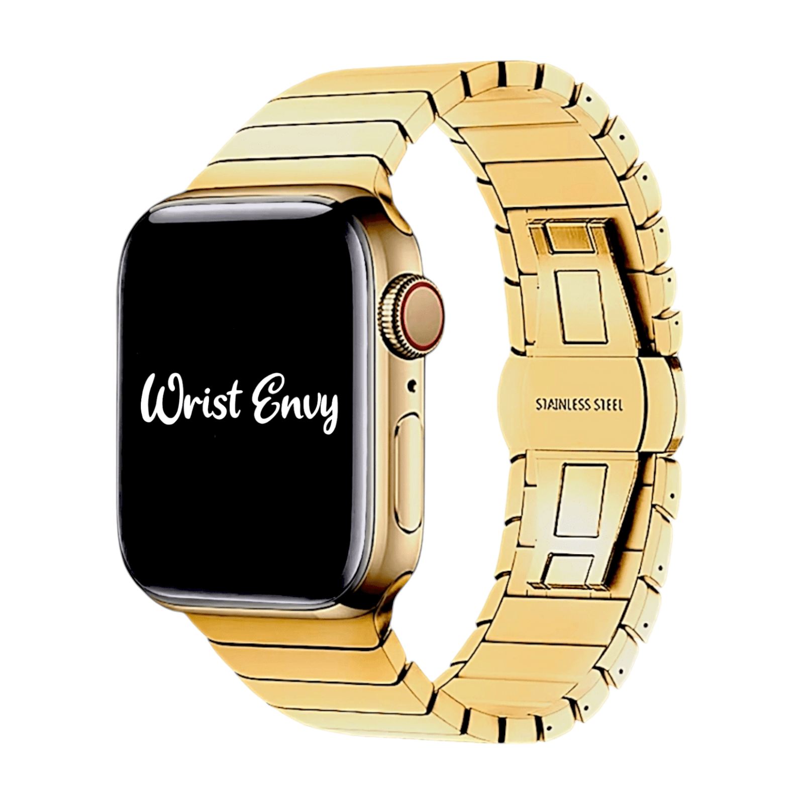Gold Link bracelet for Apple Watch Strap Band - Wrist Envy