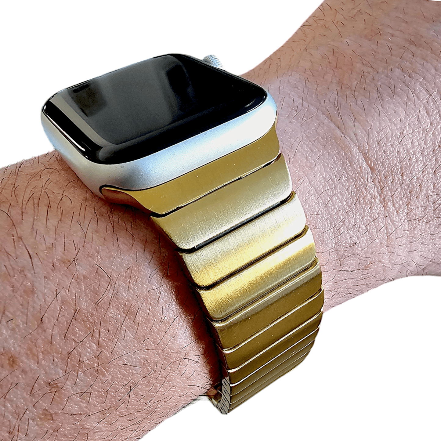 Gold Link bracelet for Apple Watch Strap Band - Wrist Envy