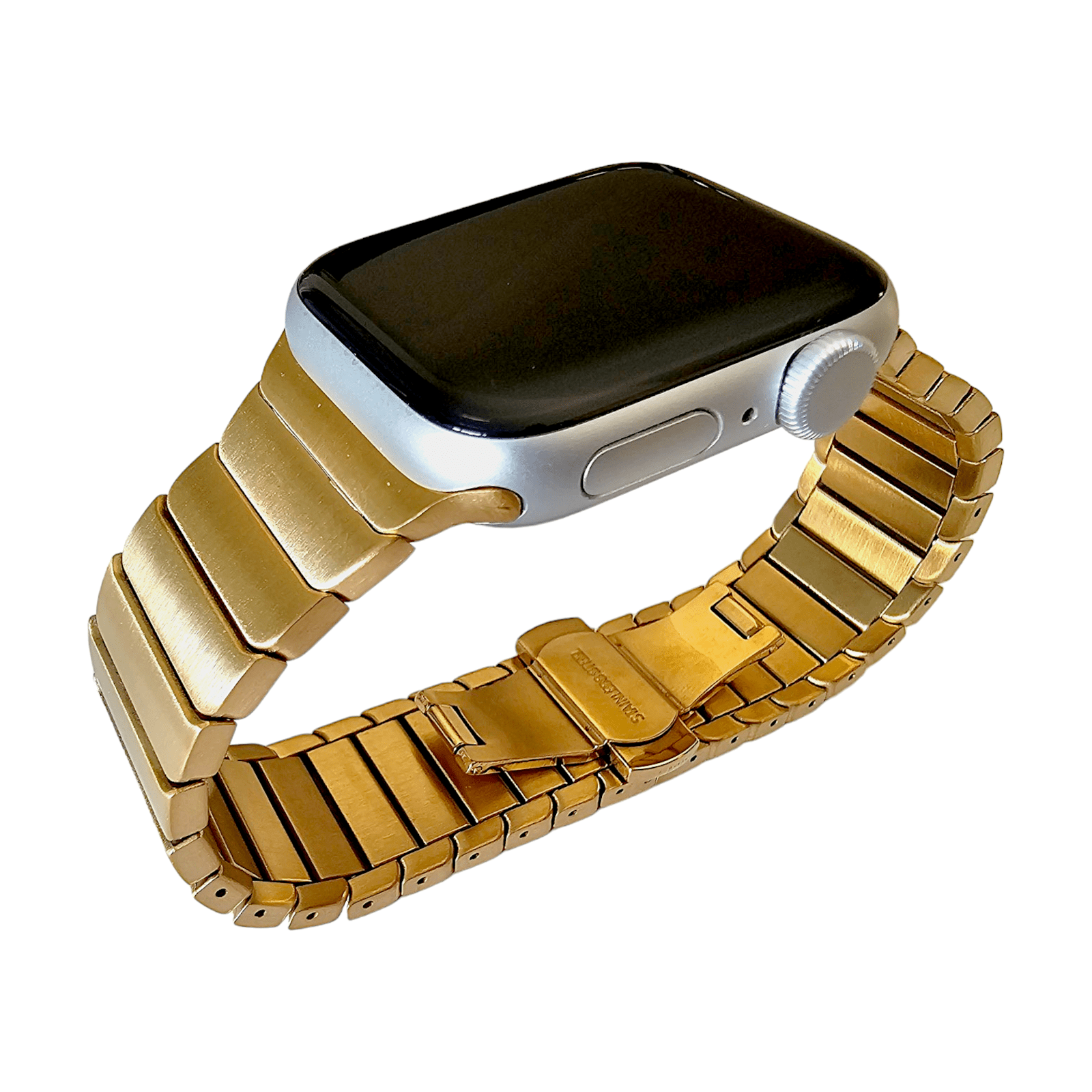 Gold Link bracelet for Apple Watch Strap Band - Wrist Envy