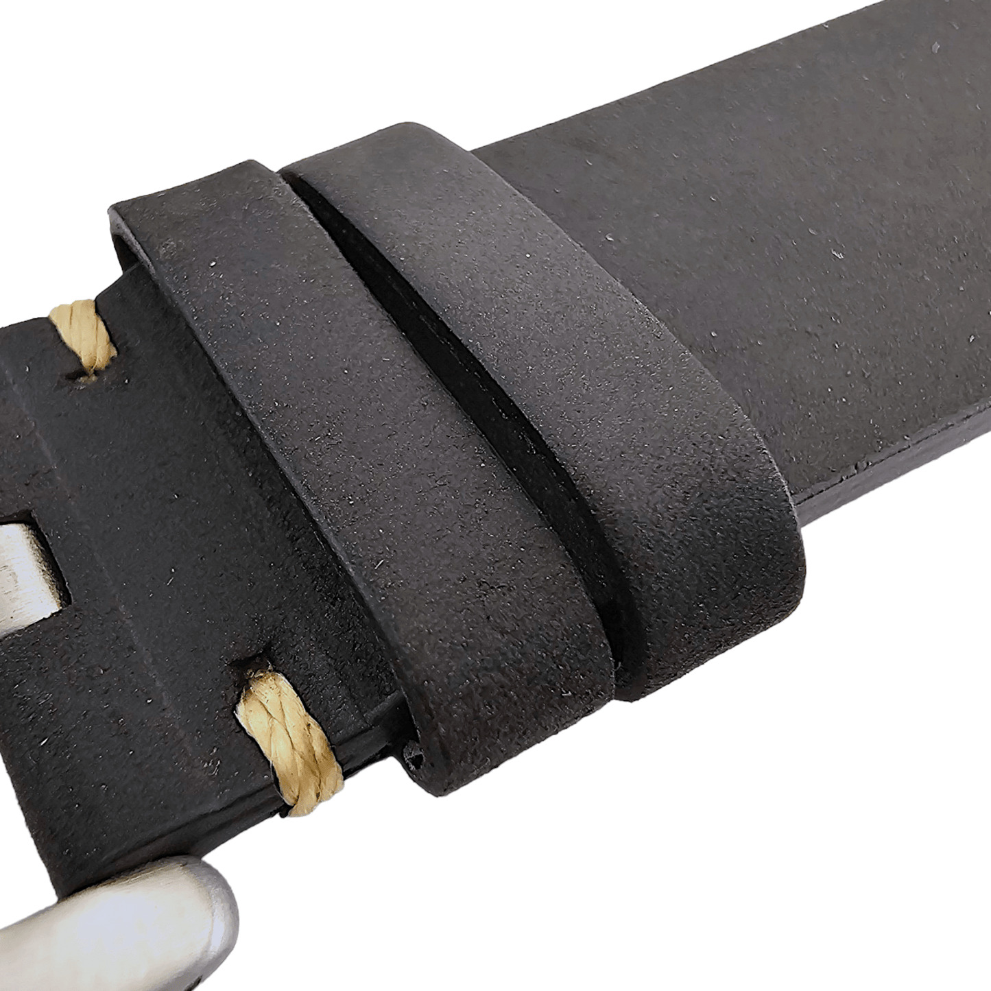 Handmade Top Grain Italian Leather Watch Strap Black 20mm 22mm - Wrist Envy