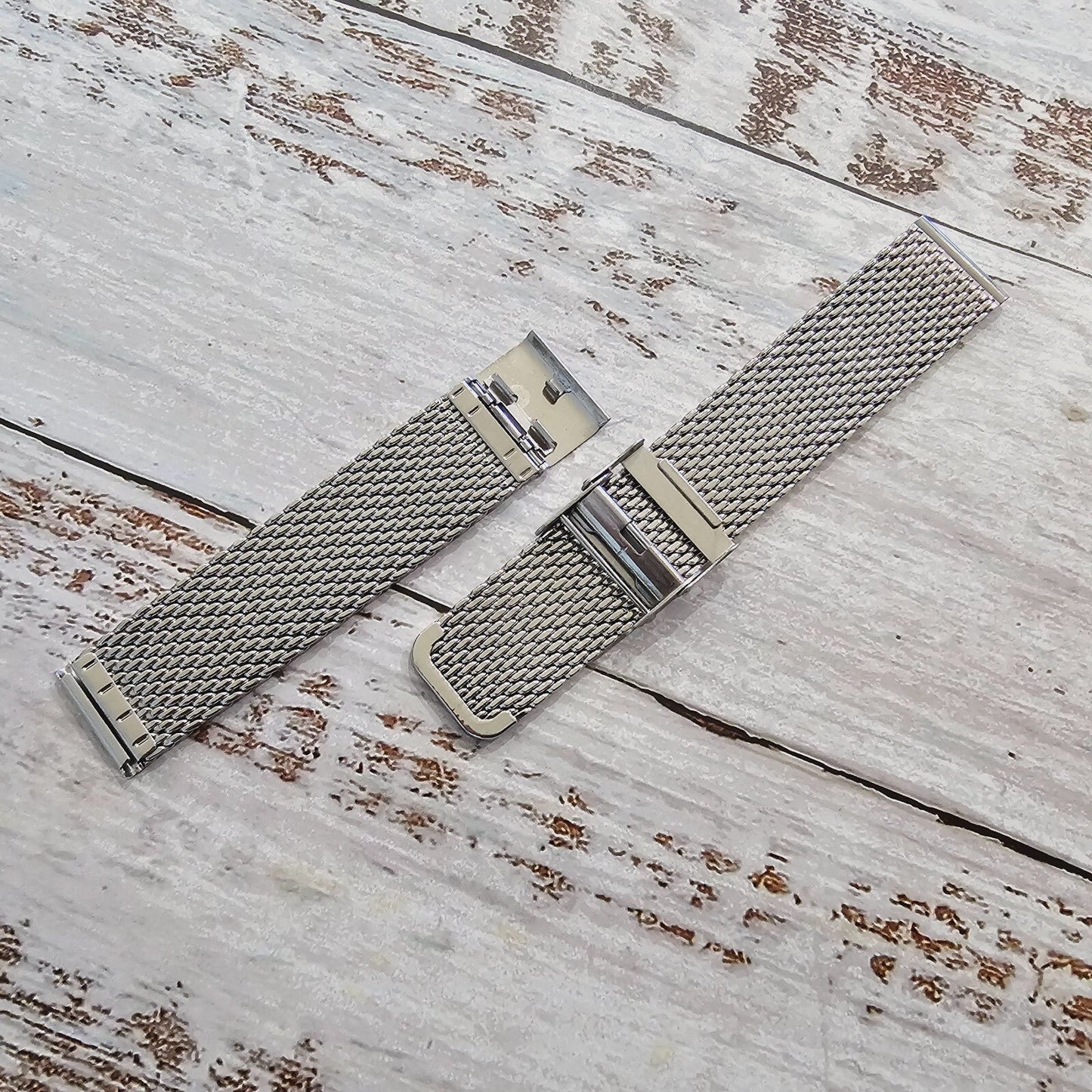 Heavy Duty Shark Mesh 2.5mm Watch Strap Band Milanese Bracelet Steel 18 20 22 mm - Wrist Envy
