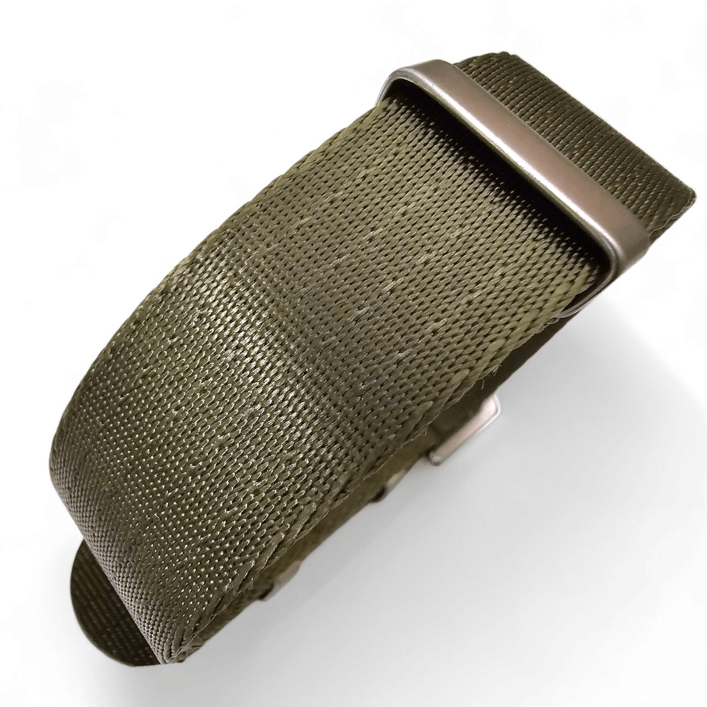 High Quality 1.8mm Thick Military Watch Strap 18mm 20mm 22mm Army Green - Wrist Envy