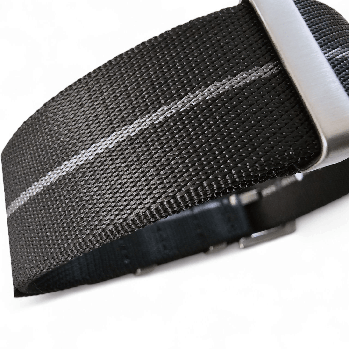 High Quality 1.8mm Thick Military Watch Strap 18mm 20mm 22mm Black Grey - Wrist Envy