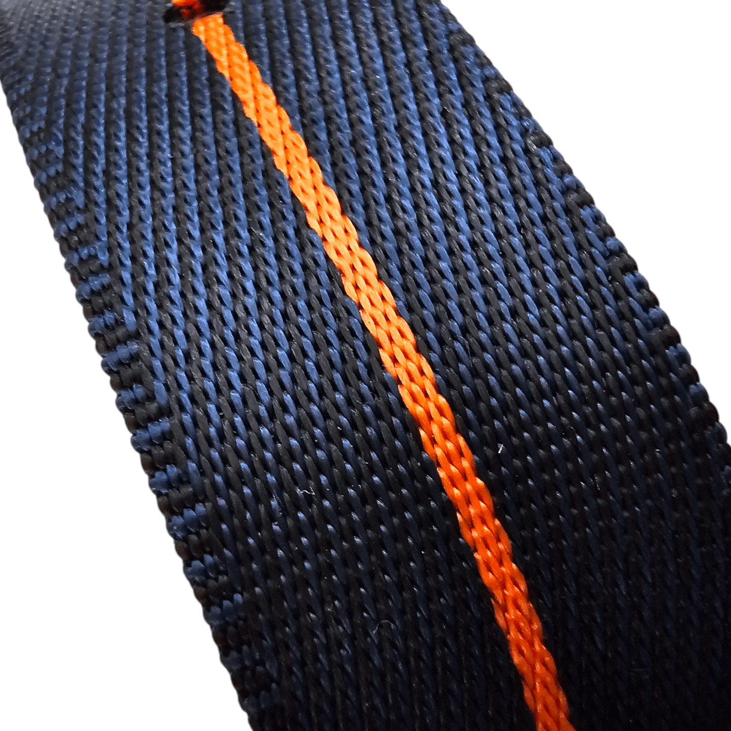 High Quality 1.8mm Thick Military Watch Strap 18mm 20mm 22mm Blue Orange - Wrist Envy