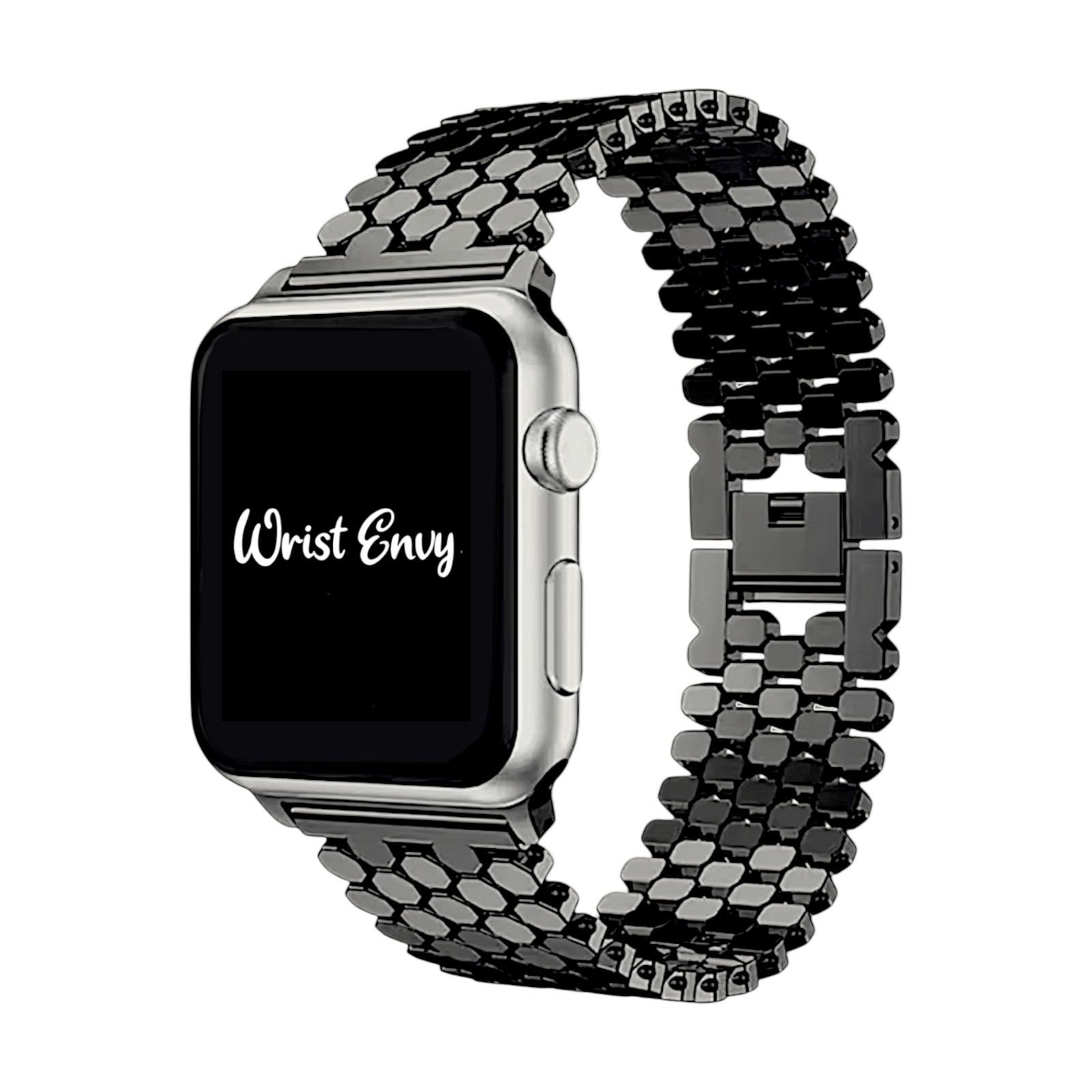 Honeycomb Bracelet for Apple Watch Black - Wrist Envy