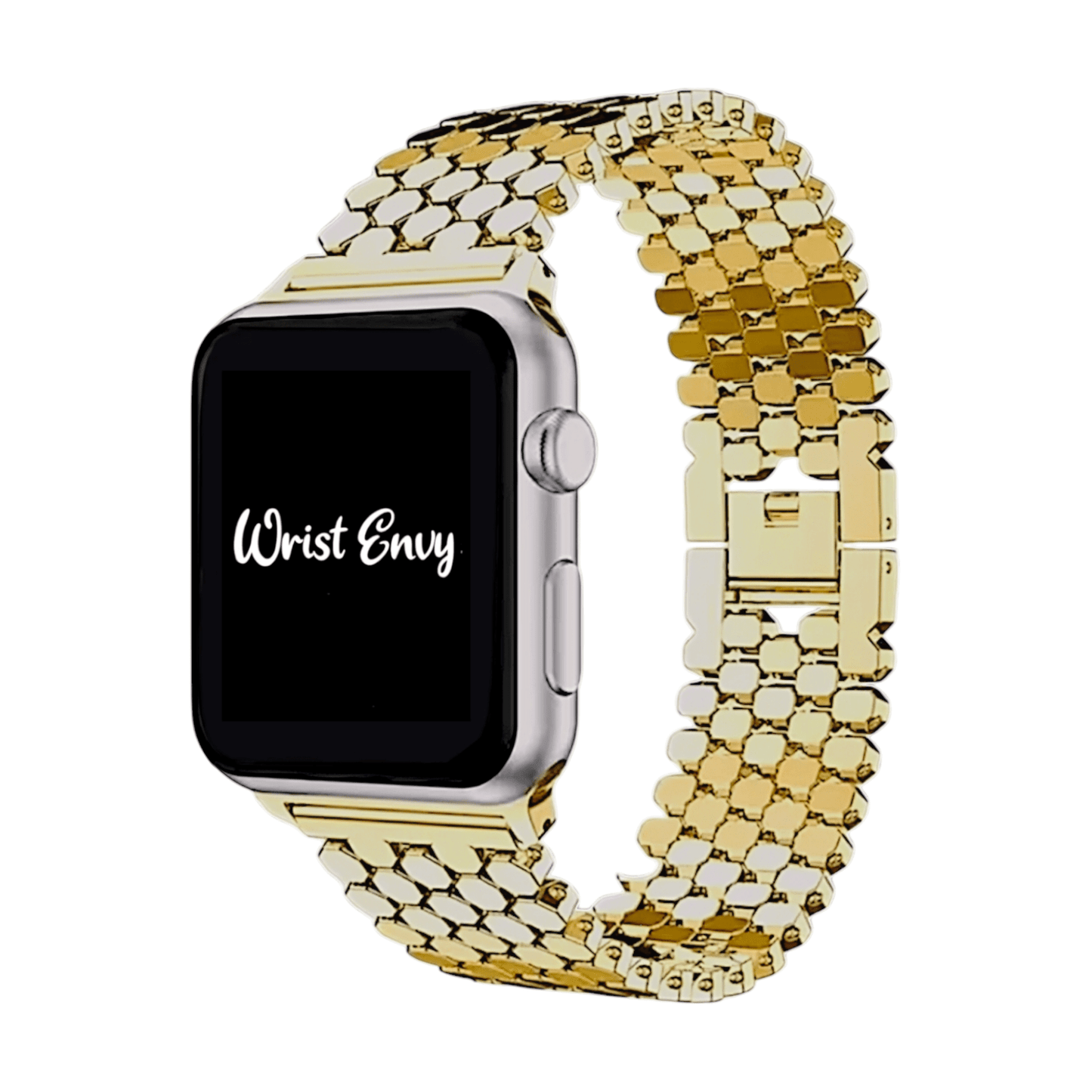 Honeycomb Bracelet for Apple Watch Gold - Wrist Envy