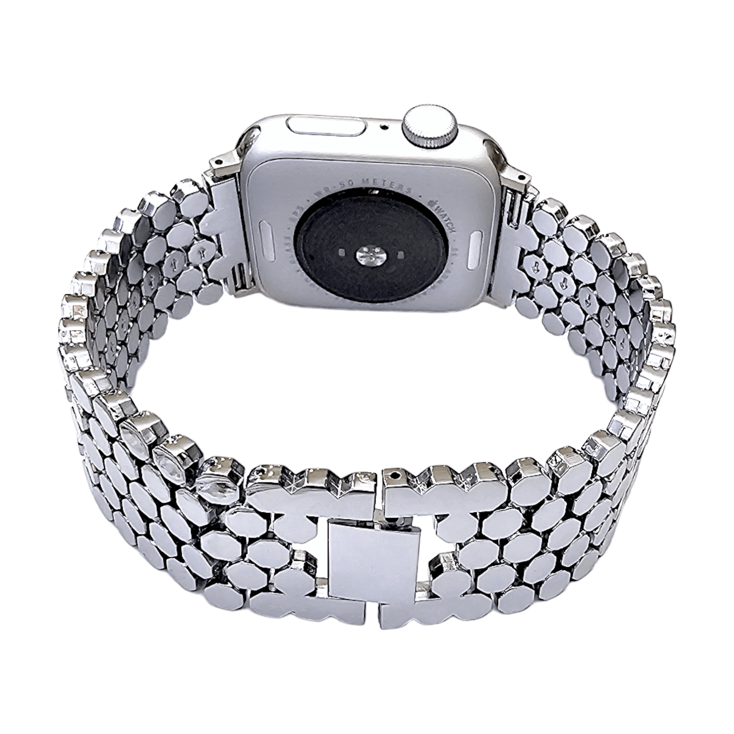 Honeycomb Bracelet for Apple Watch Silver - Wrist Envy