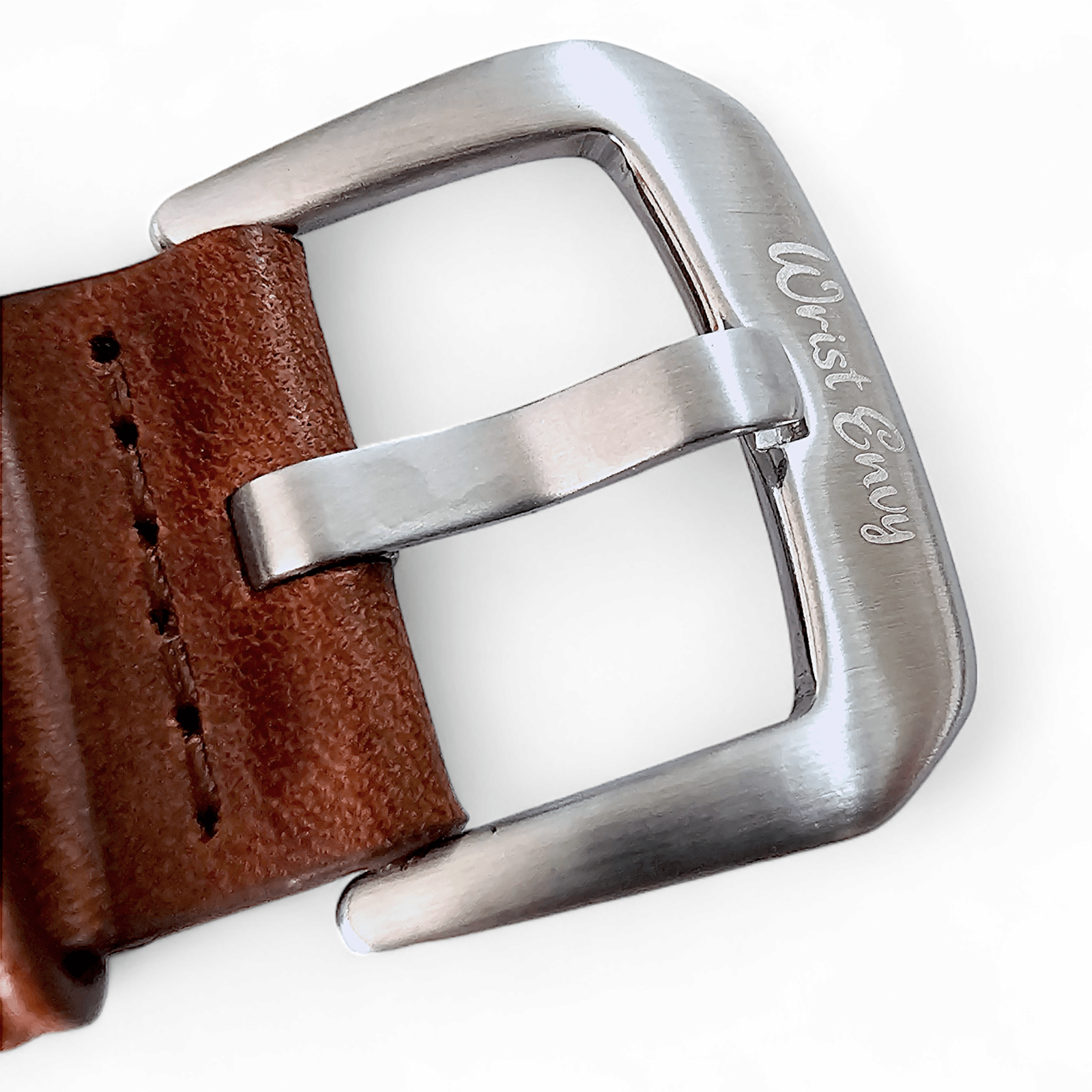 Horween Leather Rally Hole Punched Watch Strap Dark Walnut Brown 18mm, 20mm, 21mm, 22mm - Wrist Envy