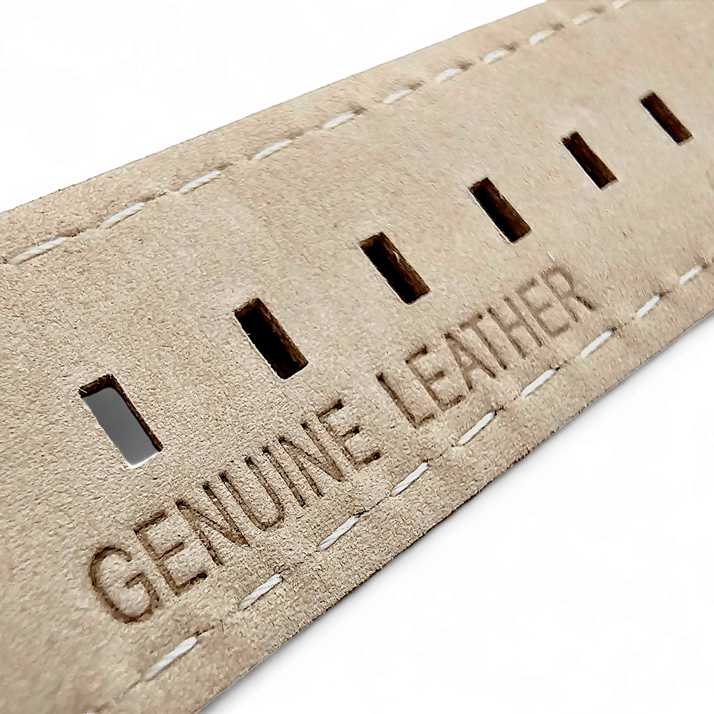 Horween Leather Rally Hole Punched Watch Strap Terracotta Brown 18mm, 20mm, 21mm, 22mm - Wrist Envy