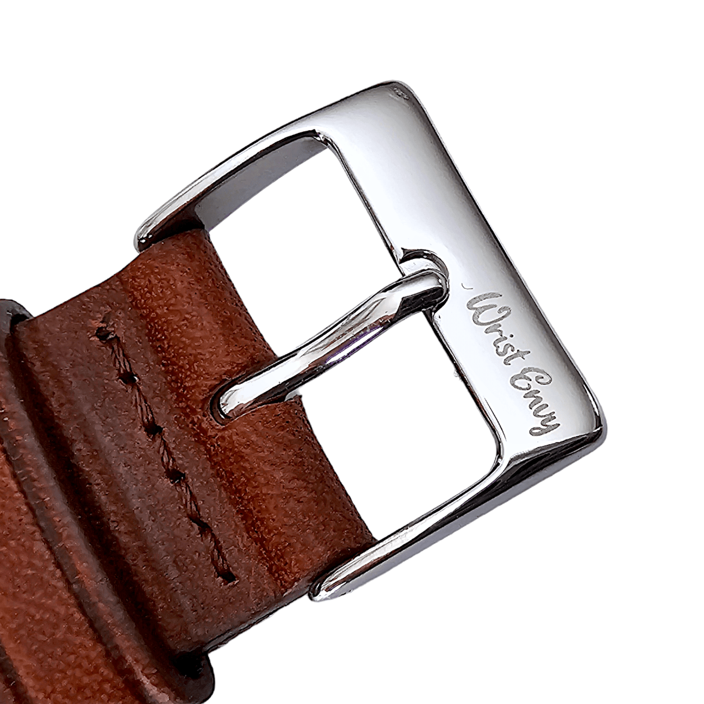 Horween Leather Rally Watch Strap Dark Brown 18mm, 20mm, 21mm, 22mm - Wrist Envy