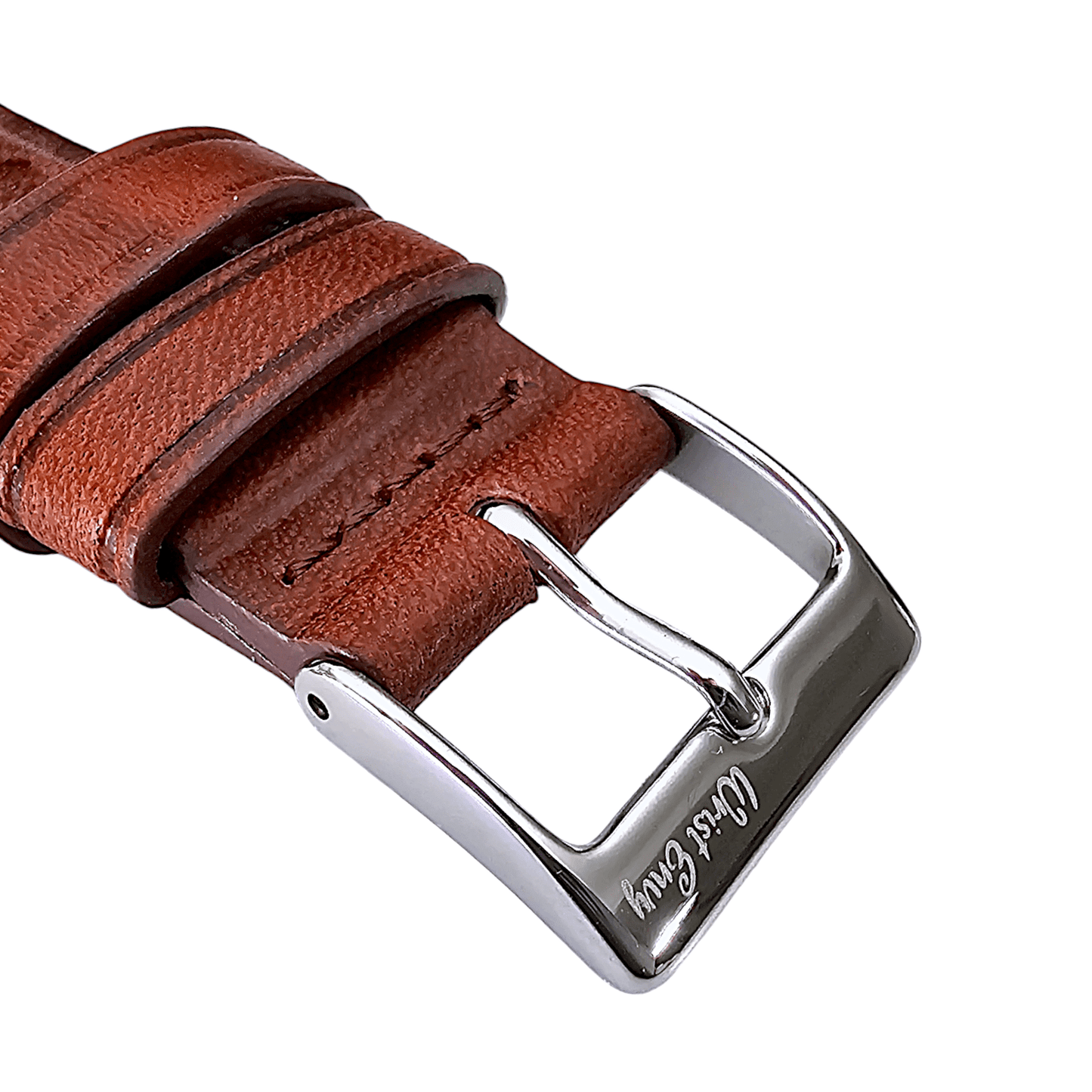 Horween Leather Rally Watch Strap Dark Brown 18mm, 20mm, 21mm, 22mm - Wrist Envy