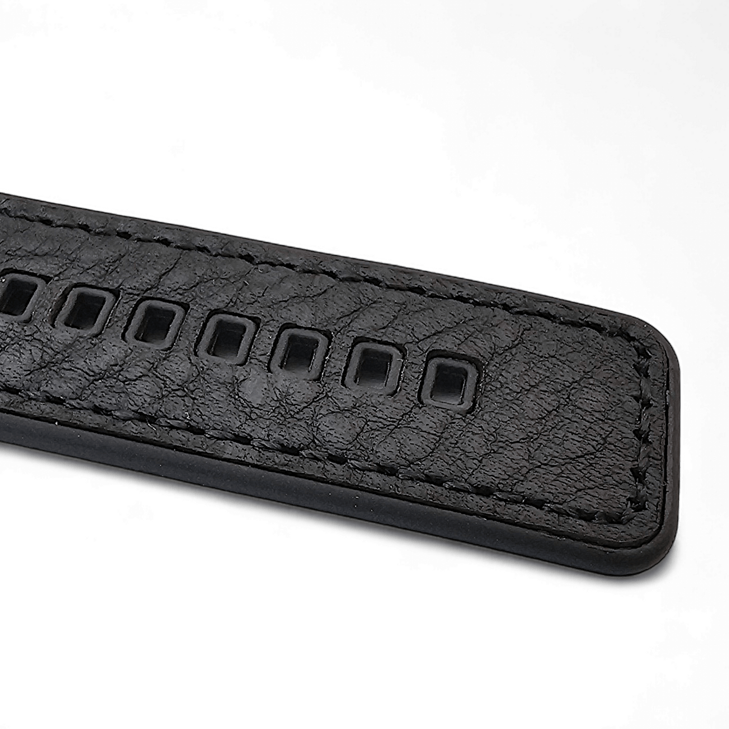 Hybrid Leather & FKM Rubber Watch Strap Band For Apple IWatch - Wrist Envy