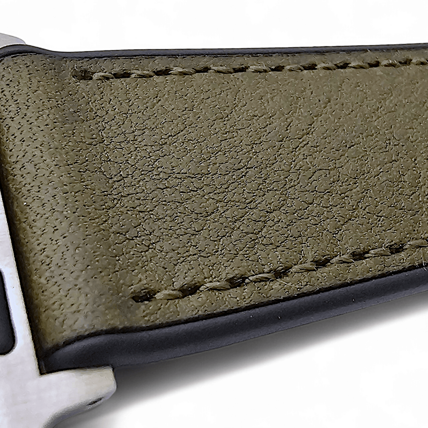 Hybrid Leather & FKM Rubber Watch Strap Band For Apple IWatch - Wrist Envy