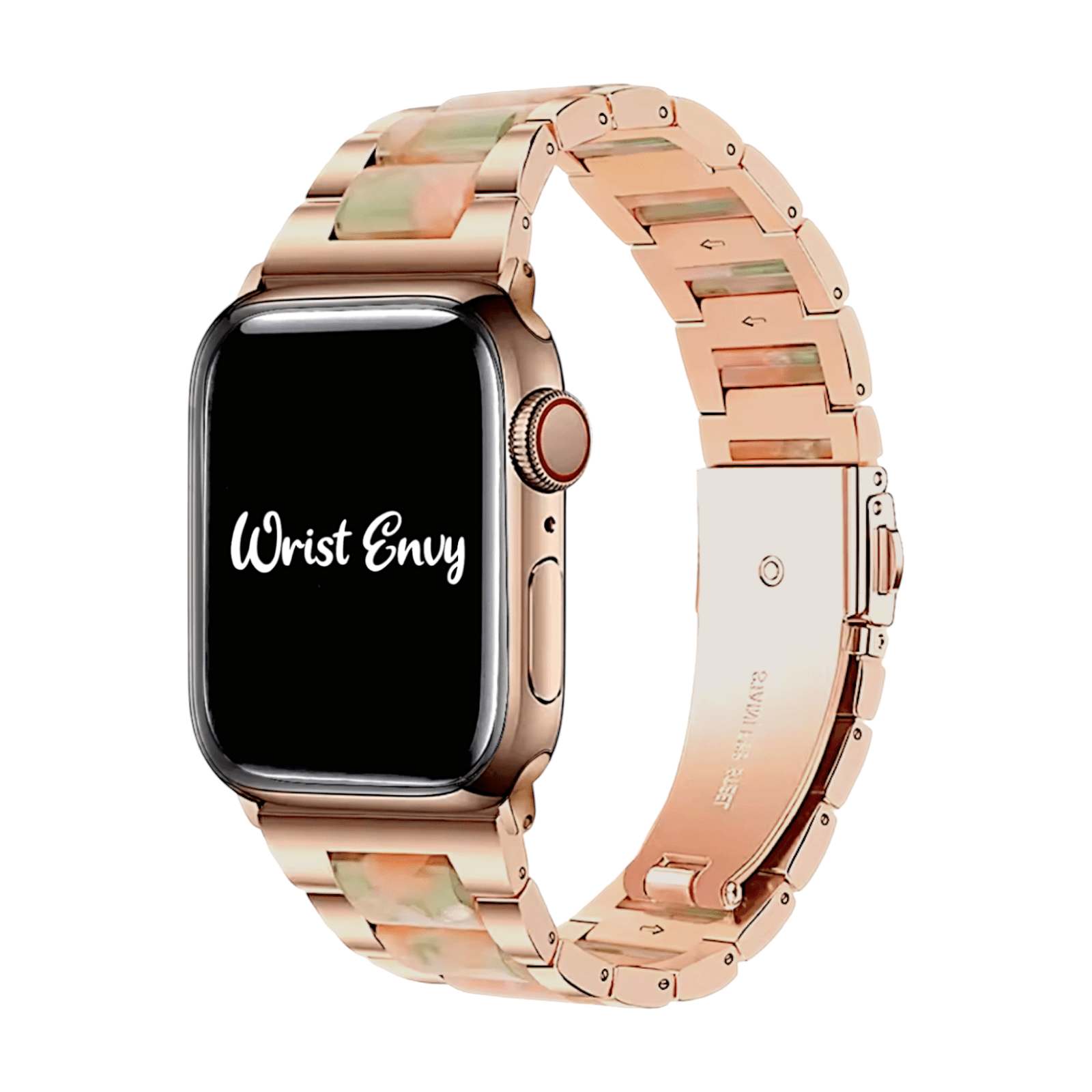 Hybrid Rose Gold Bracelet for Apple Watch Wrist Envy
