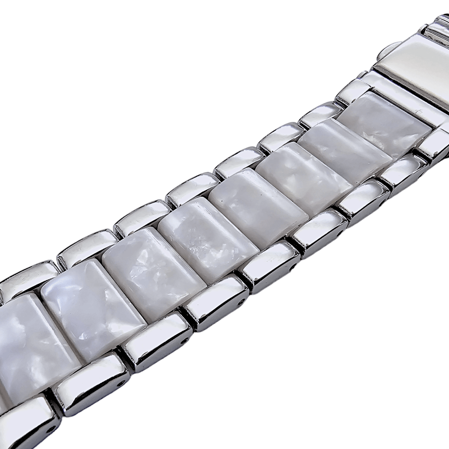 Hybrid White Marble Bracelet for Apple Watch - Wrist Envy