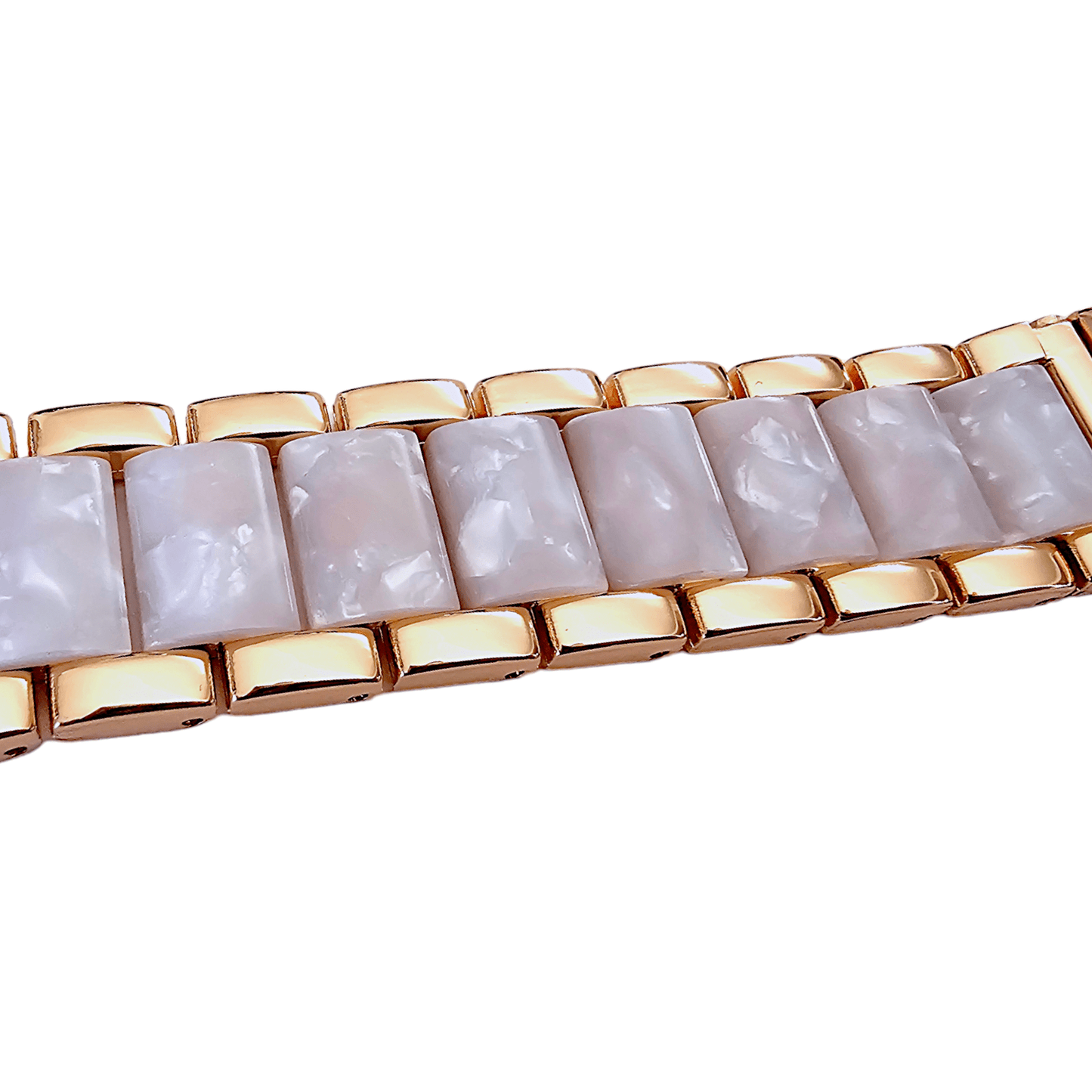 Hybrid White Marble Bracelet for Apple Watch - Wrist Envy