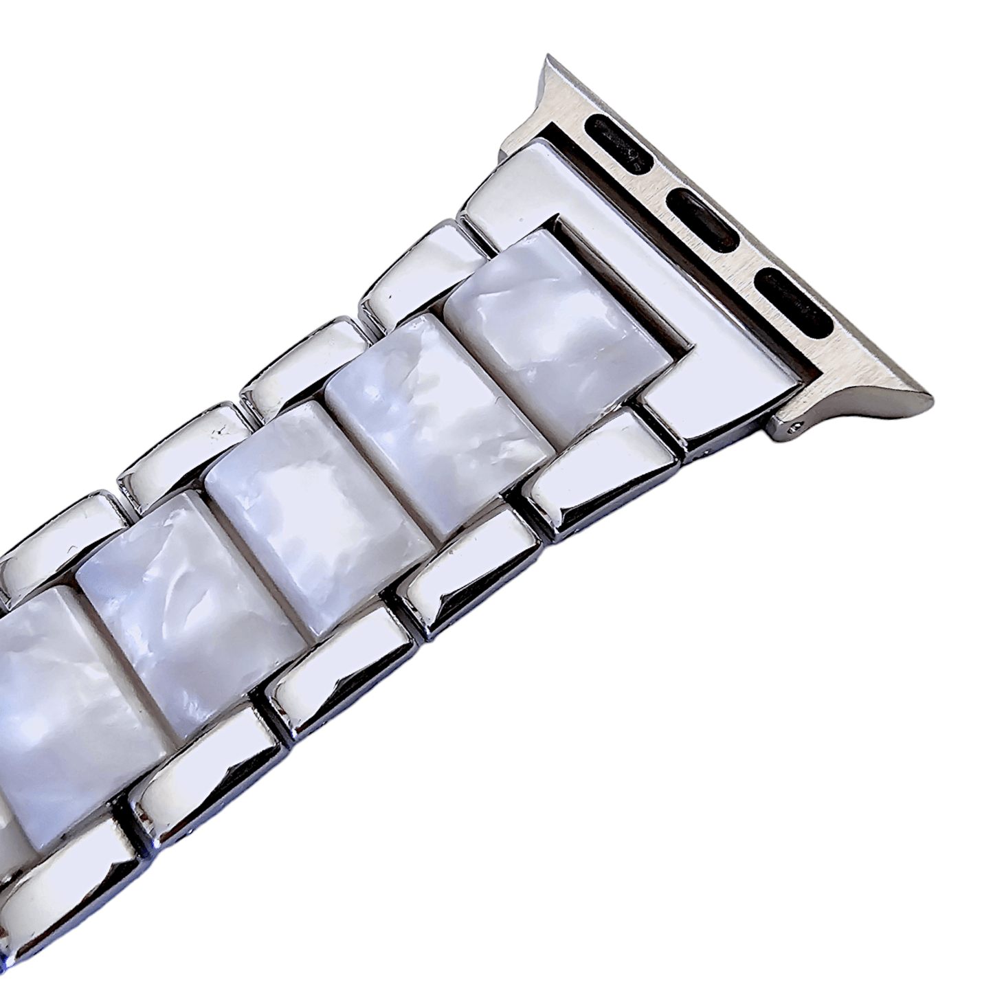 Hybrid White Marble Bracelet for Apple Watch - Wrist Envy