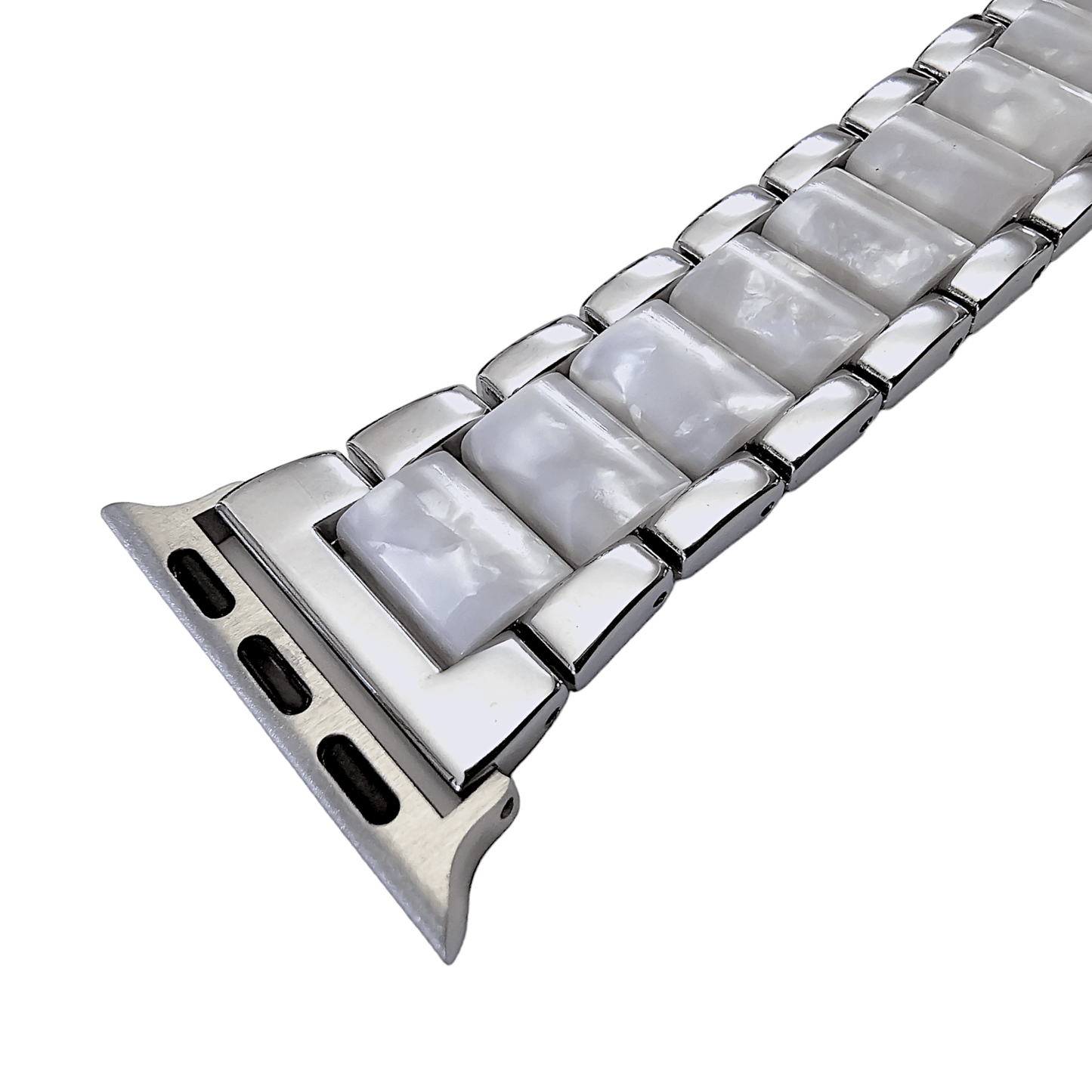 Hybrid White Marble Bracelet for Apple Watch - Wrist Envy