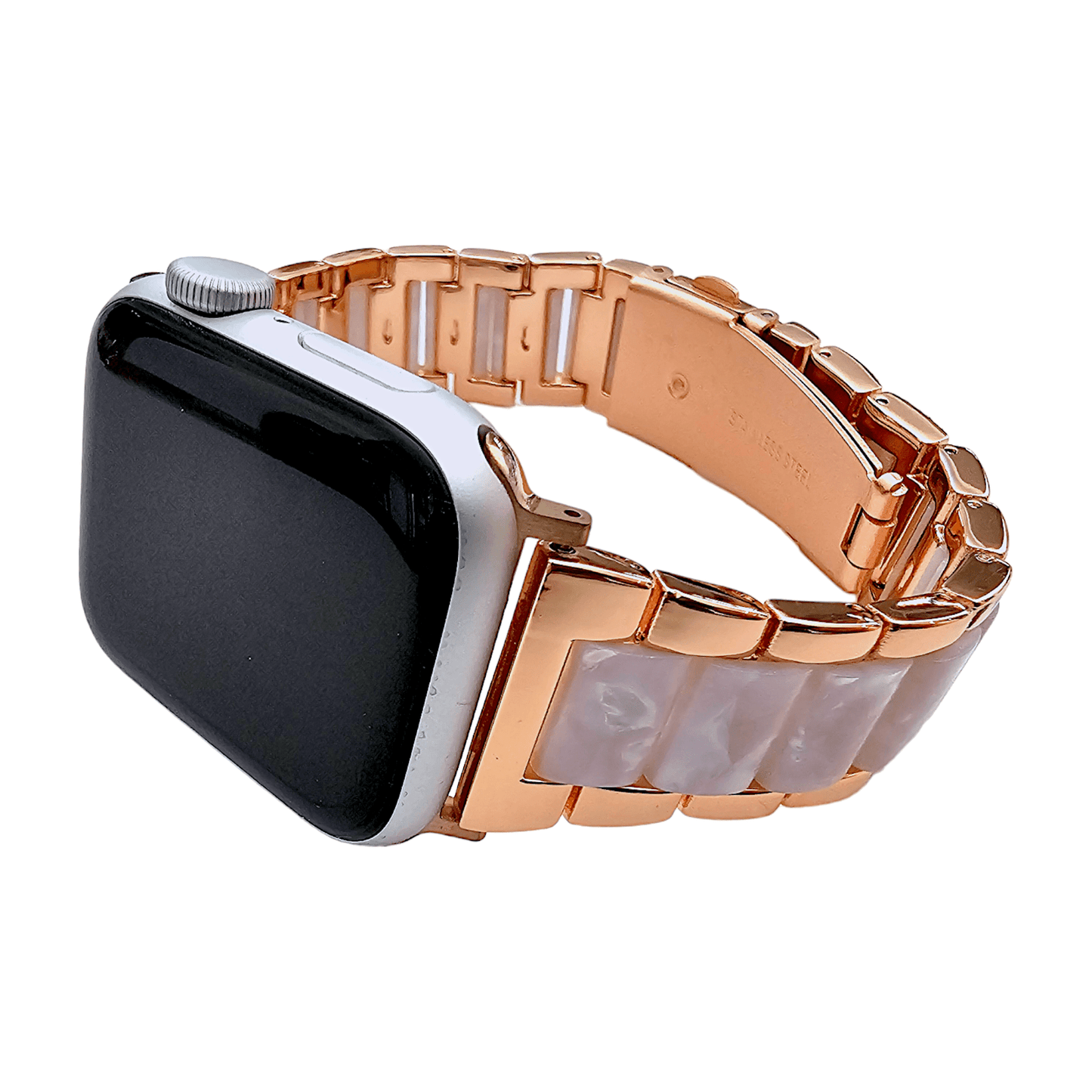 Hybrid White Marble Bracelet for Apple Watch - Wrist Envy