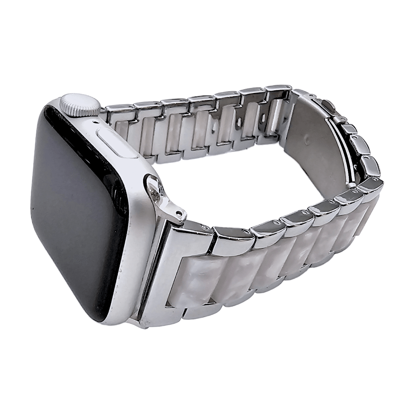 Hybrid White Marble Bracelet for Apple Watch - Wrist Envy