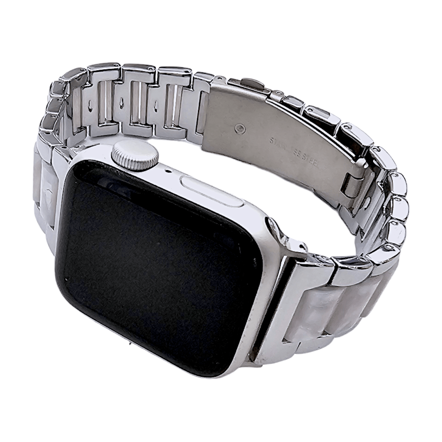 Hybrid White Marble Bracelet for Apple Watch - Wrist Envy