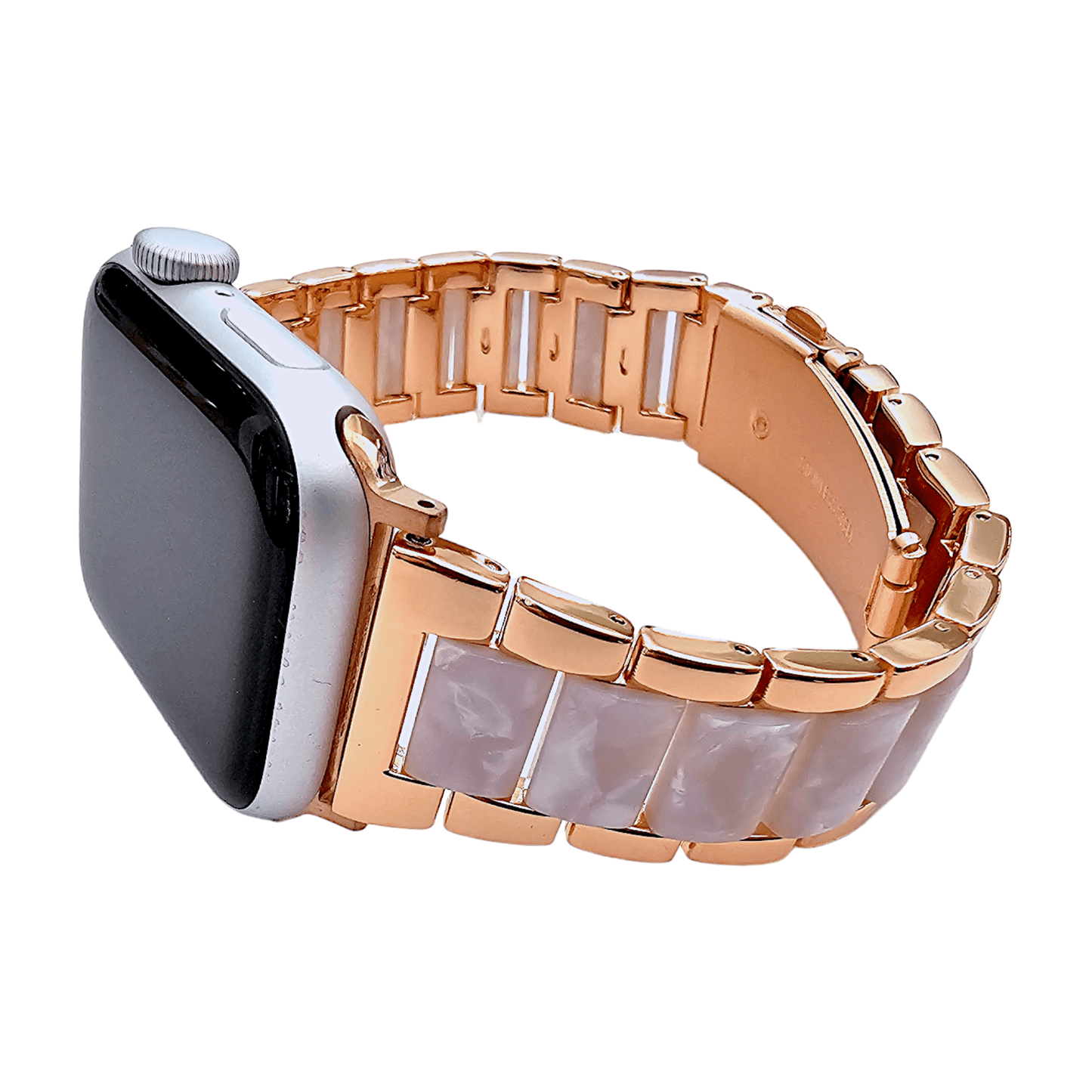 Hybrid White Marble Bracelet for Apple Watch - Wrist Envy