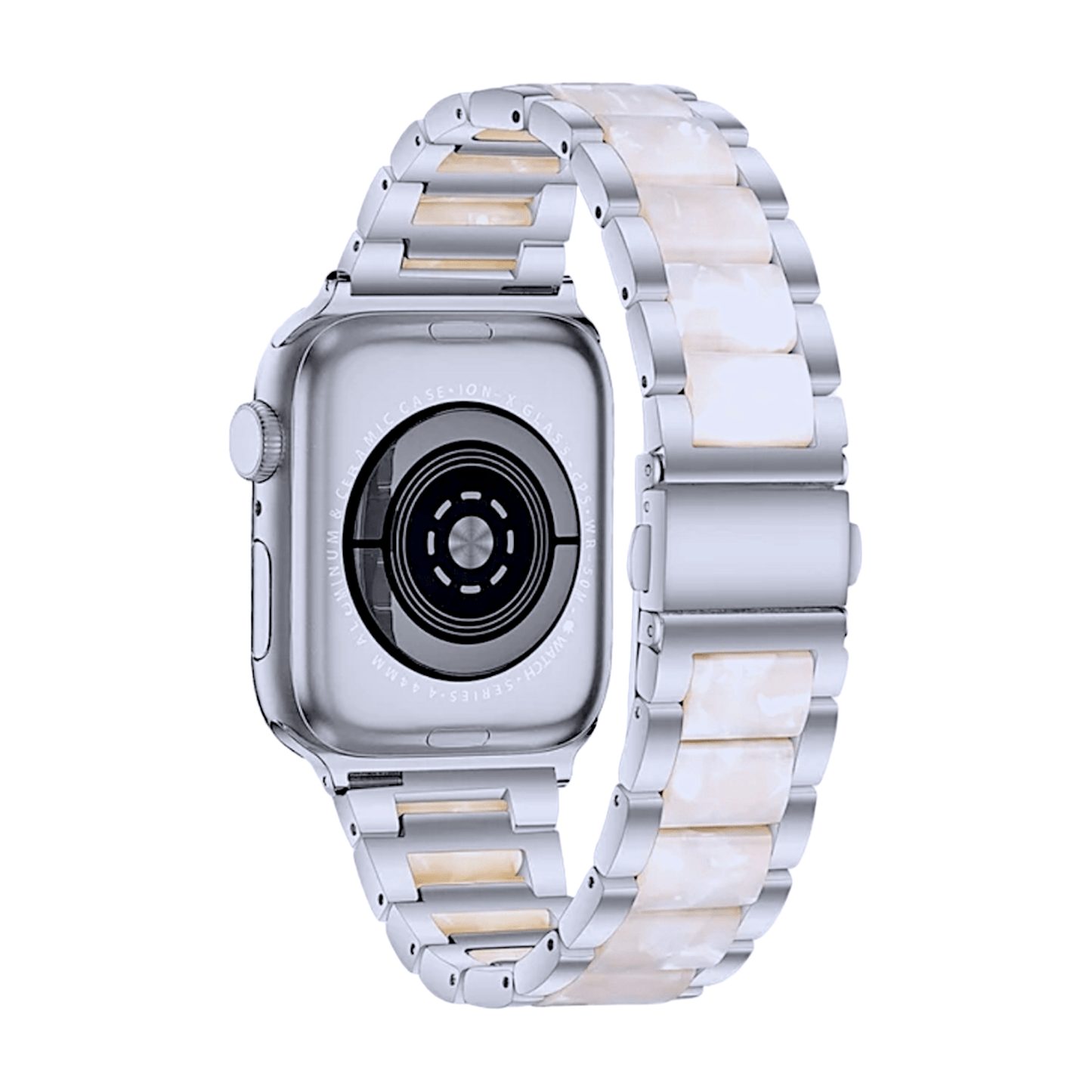 Hybrid White Marble Bracelet for Apple Watch - Wrist Envy