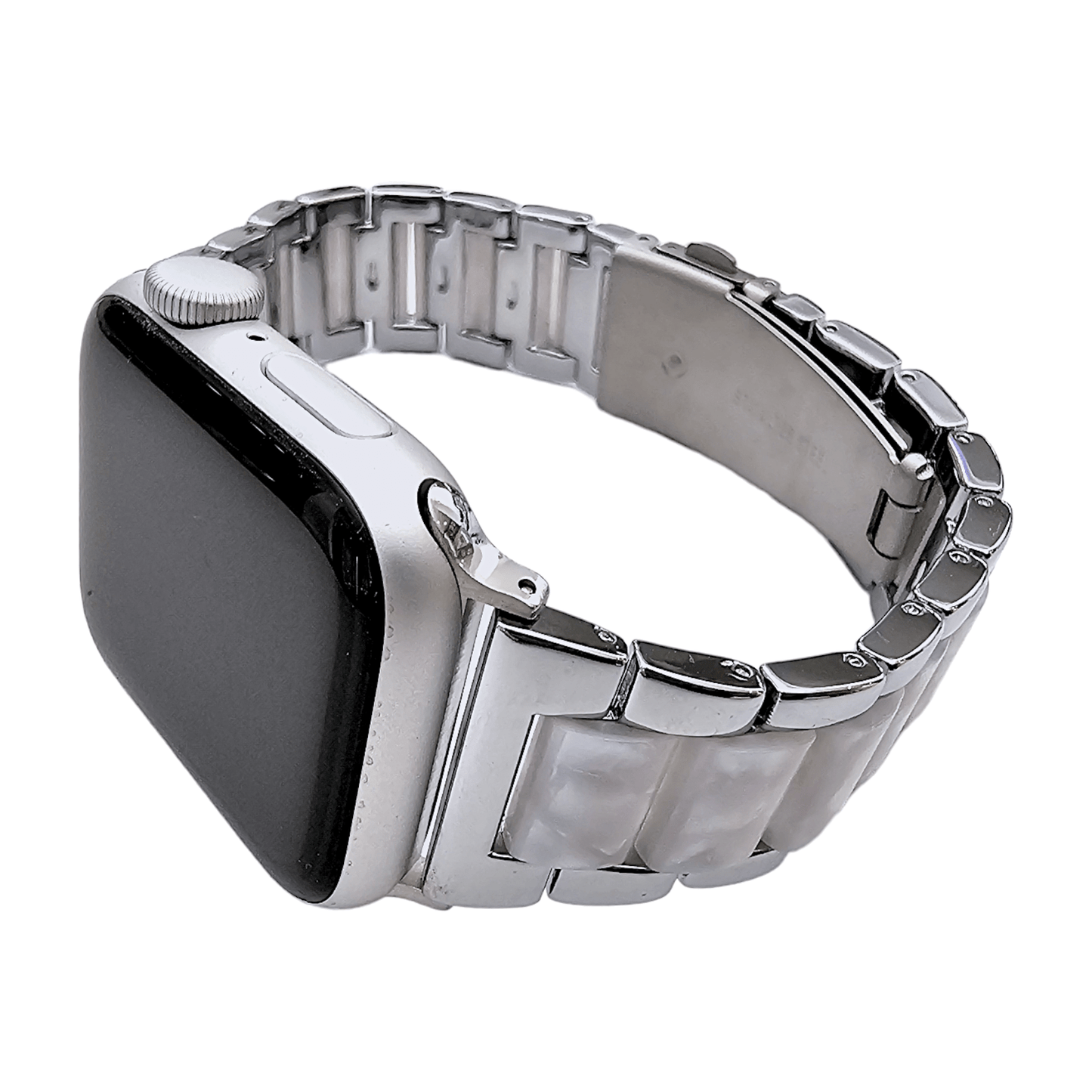 Hybrid White Marble Bracelet for Apple Watch - Wrist Envy