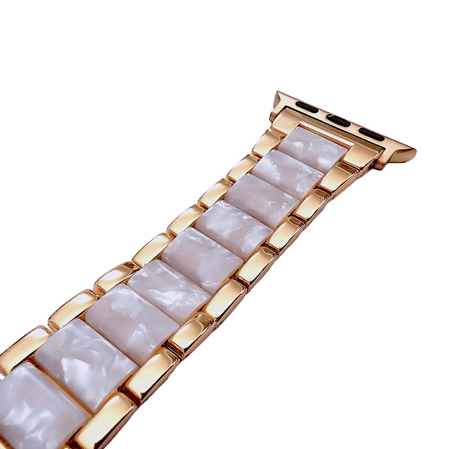 Hybrid White Marble Bracelet for Apple Watch - Wrist Envy