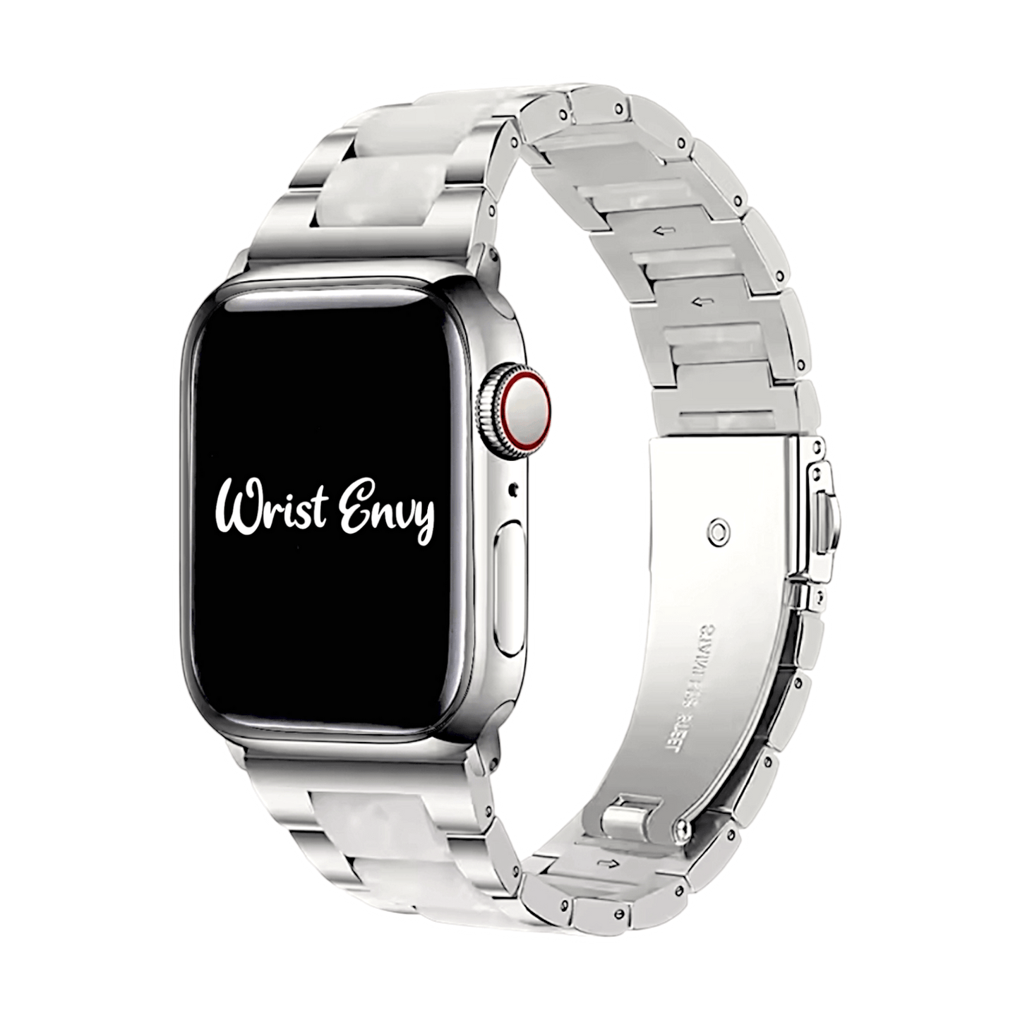 Hybrid White Marble Bracelet for Apple Watch - Wrist Envy
