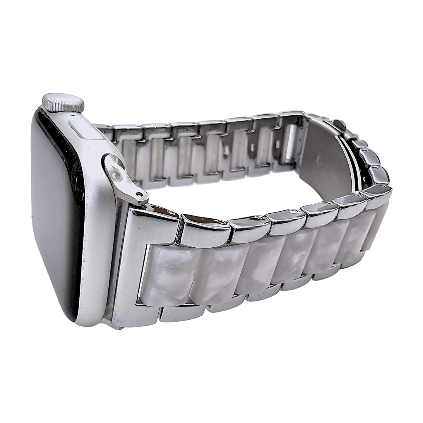 Hybrid White Marble Bracelet for Apple Watch - Wrist Envy