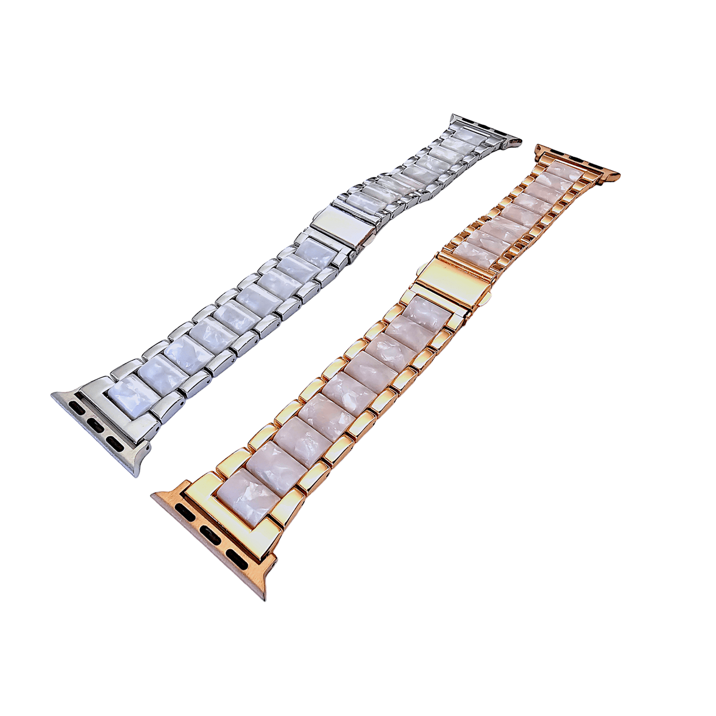 Hybrid White Marble Bracelet for Apple Watch - Wrist Envy