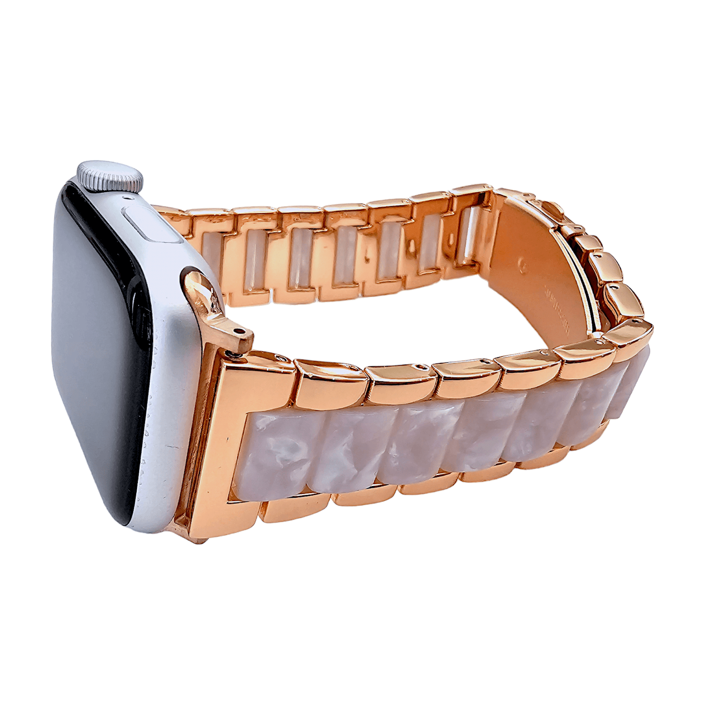 Hybrid White Marble Bracelet for Apple Watch - Wrist Envy
