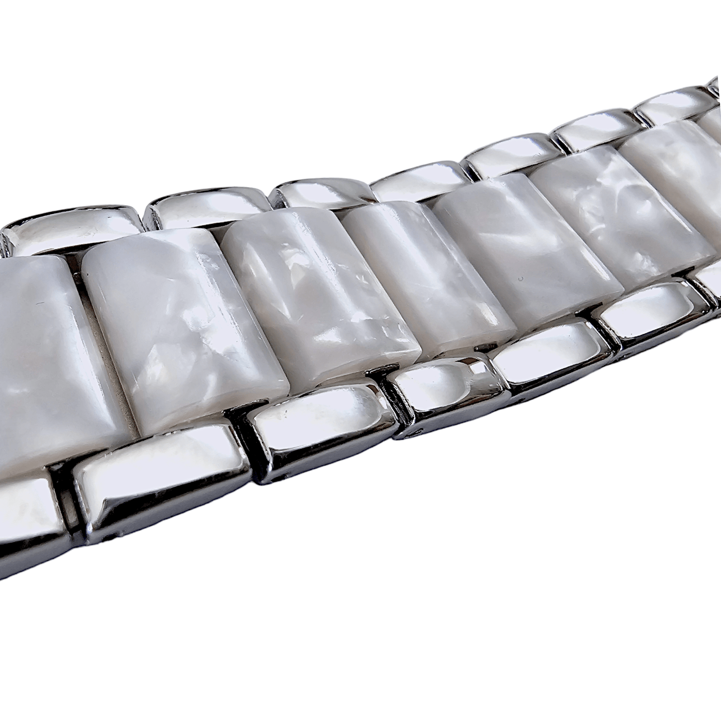Hybrid White Marble Bracelet for Apple Watch - Wrist Envy