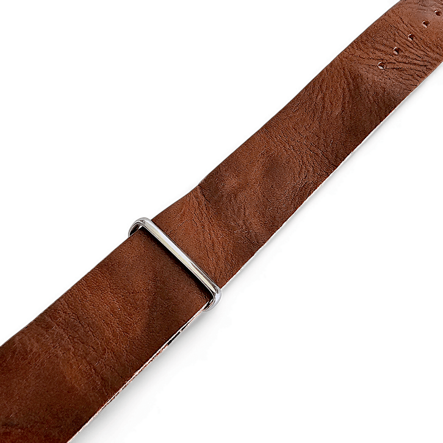 Italian Leather Military Watch Strap 18mm 20mm 22mm Mid Brown - Wrist Envy