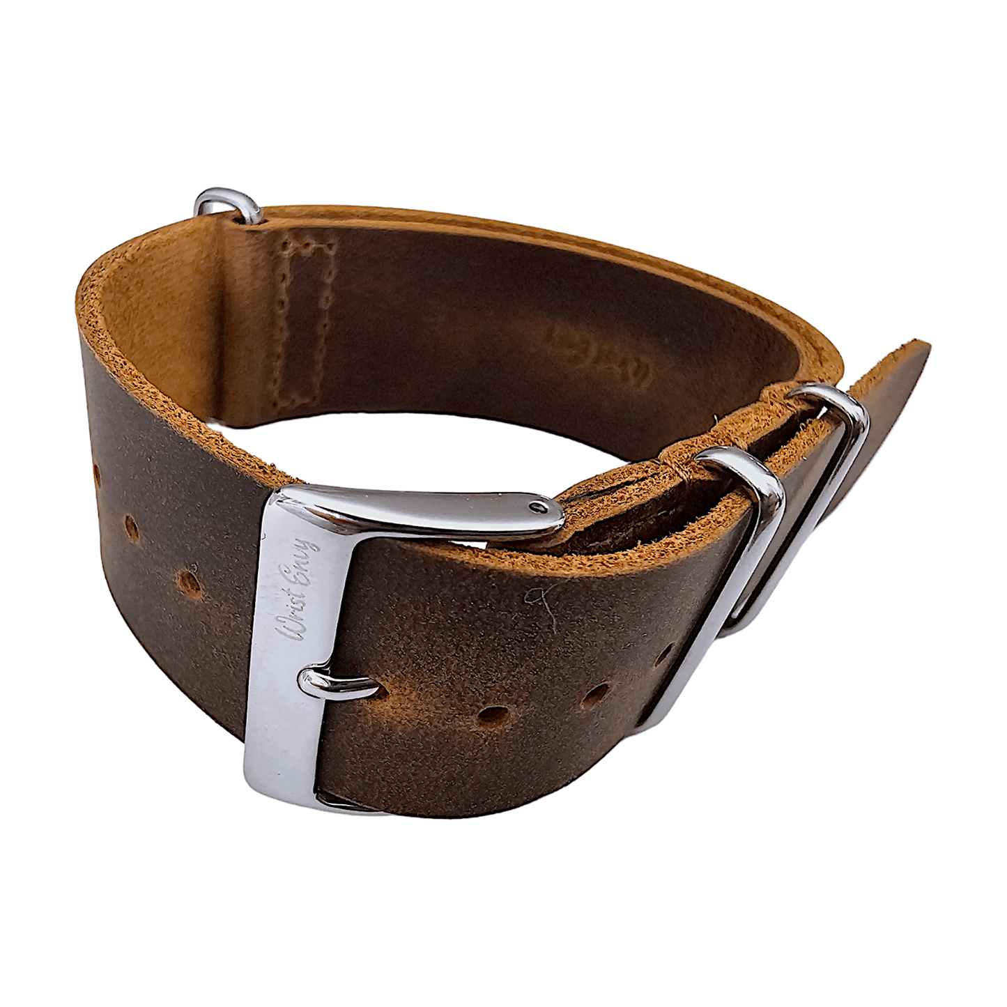 Italian Vintage Leather Military G10 Military Watch Strap Band XL 18mm 20mm 21mm 22mm - Wrist Envy