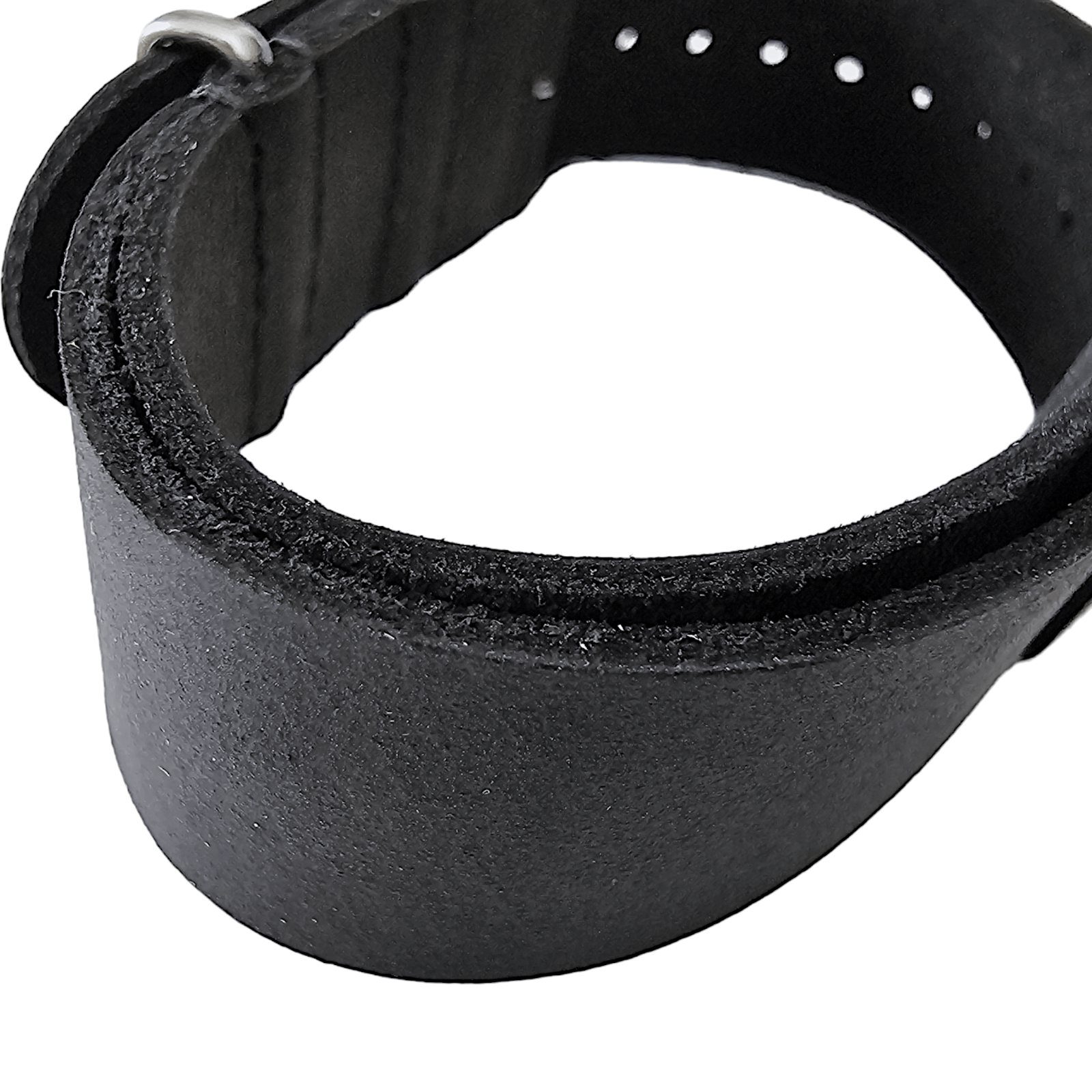 Italian Vintage Leather Military G10 Military Watch Strap XL 18mm 20mm 21mm 22mm Black - Wrist Envy