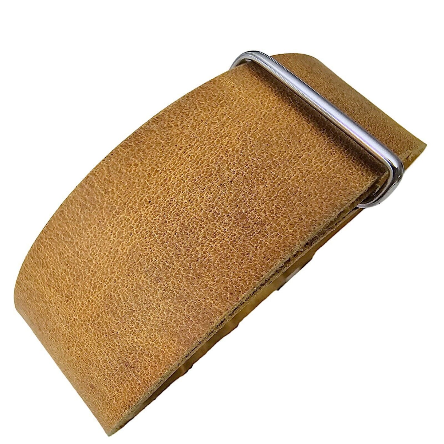 Italian Vintage Leather Military G10 Military Watch Strap XL 18mm 20mm 21mm 22mm Sand - Wrist Envy