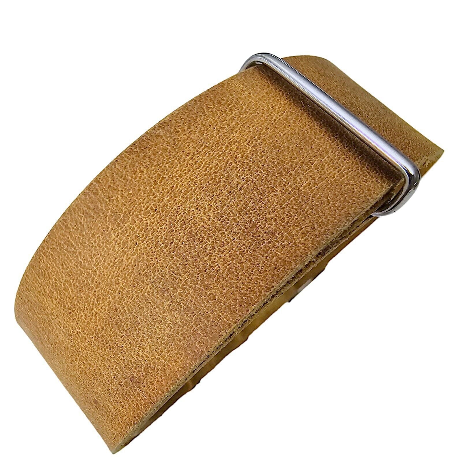 Italian Vintage Leather Military G10 Military Watch Strap XL 18mm 20mm 21mm 22mm Sand - Wrist Envy