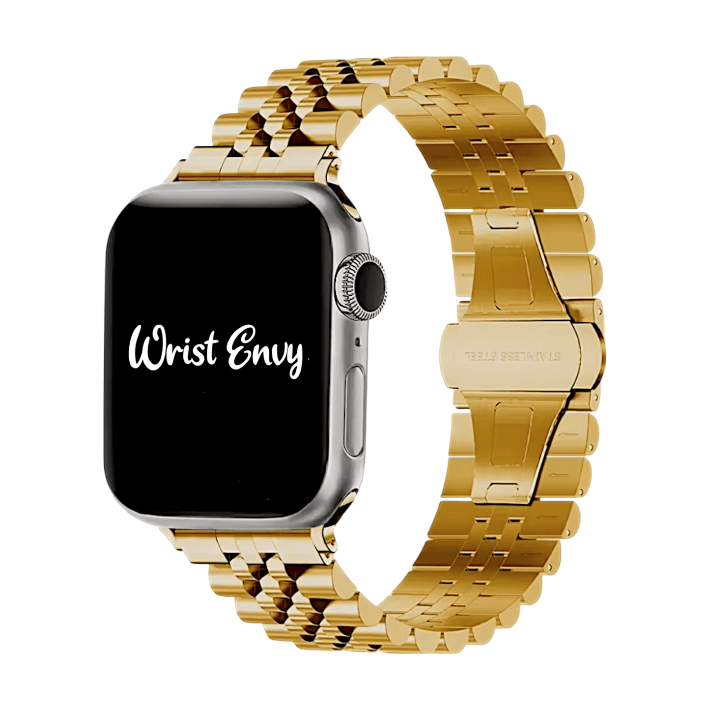 Jubilee Style bracelet for Apple Watch Gold - Wrist Envy