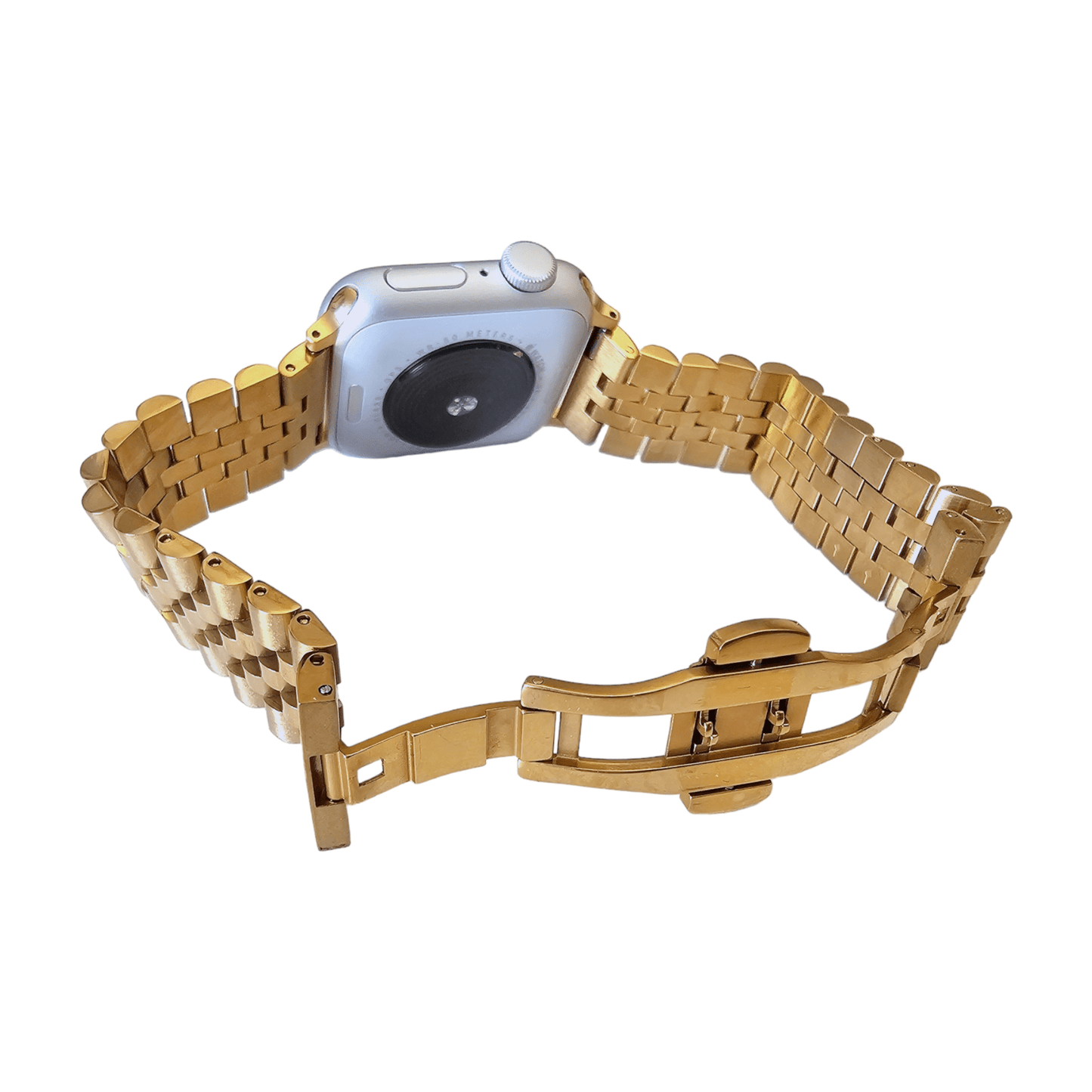 Jubilee Style bracelet for Apple Watch Gold - Wrist Envy