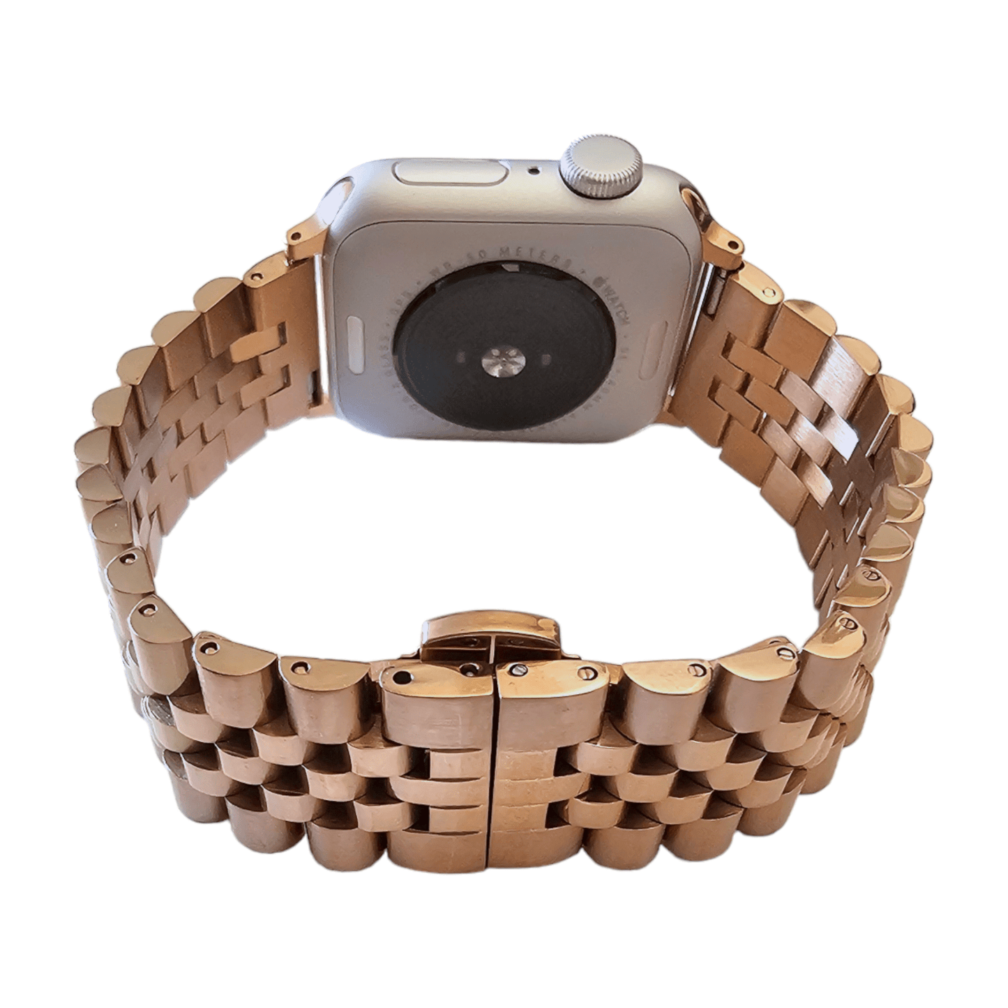 Jubilee Style bracelet for Apple Watch Rose Gold - Wrist Envy
